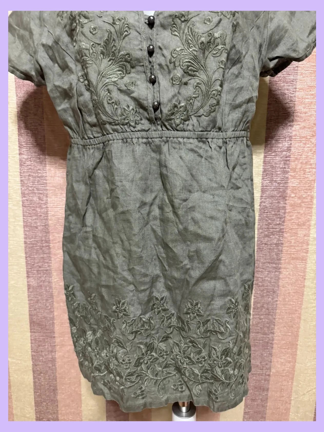 Vestido mini 100% Lino de soyacinsept talla L 🍀 – Soyaconcept – taille L / 40 / 12 2