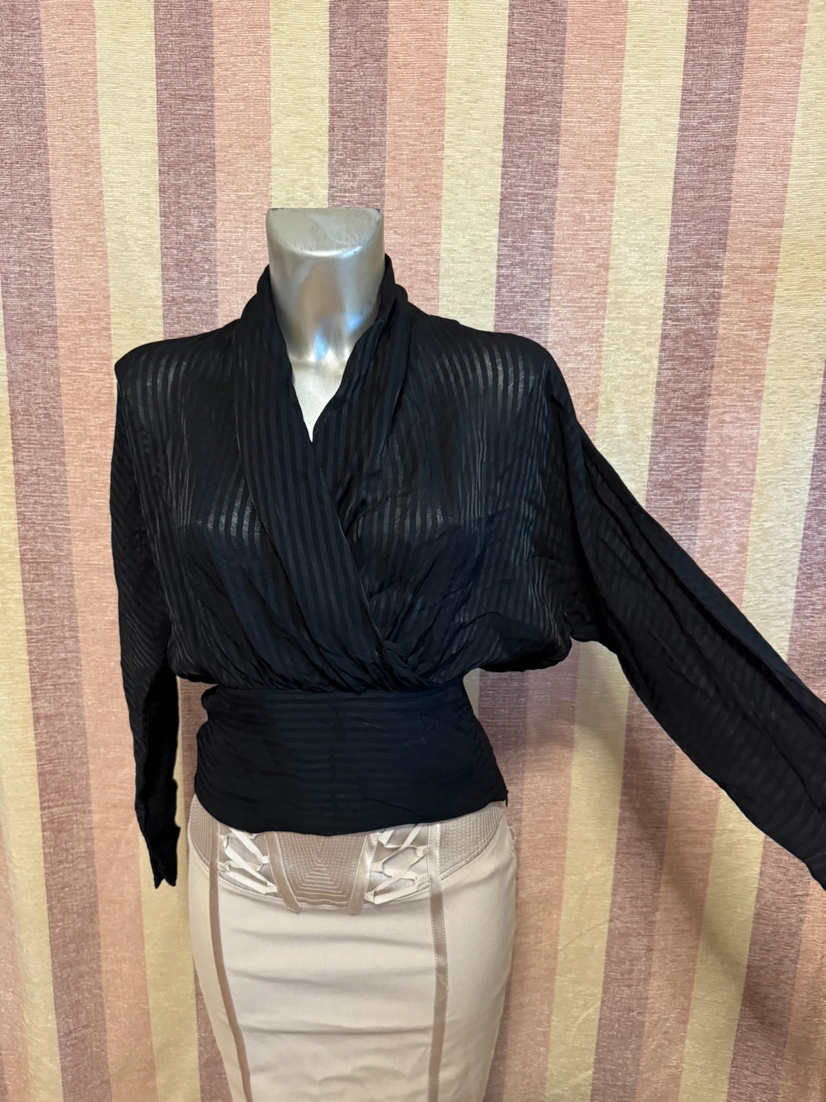Blusa negra de Zara talla XS 🍀 – Zara – taille XS / 34 / 6 2