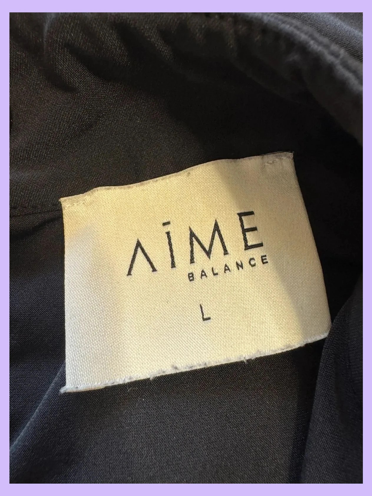 Blusa negra marca Aimé talla L 🍀 – Aimé – taille L / 40 / 12 5