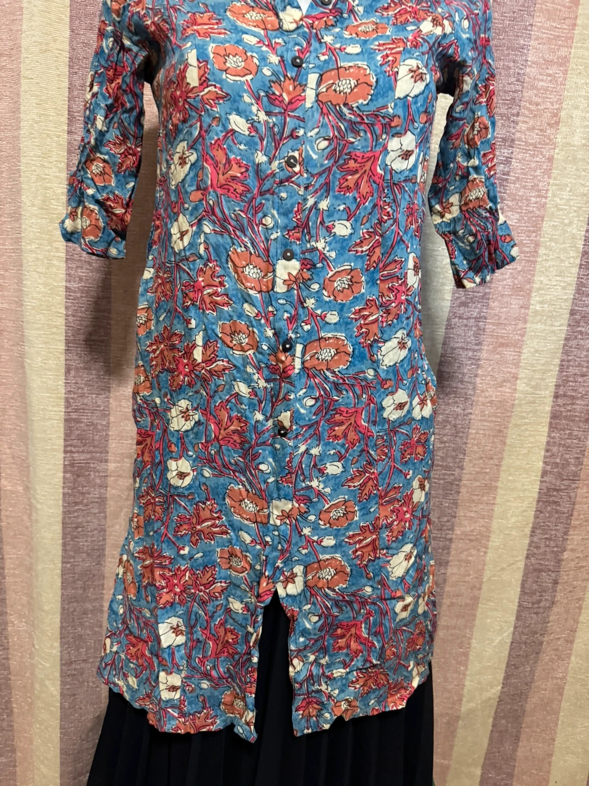 Camisa larga estampada talla 36 🍀 – frumpy – taille S / 36 / 8 2