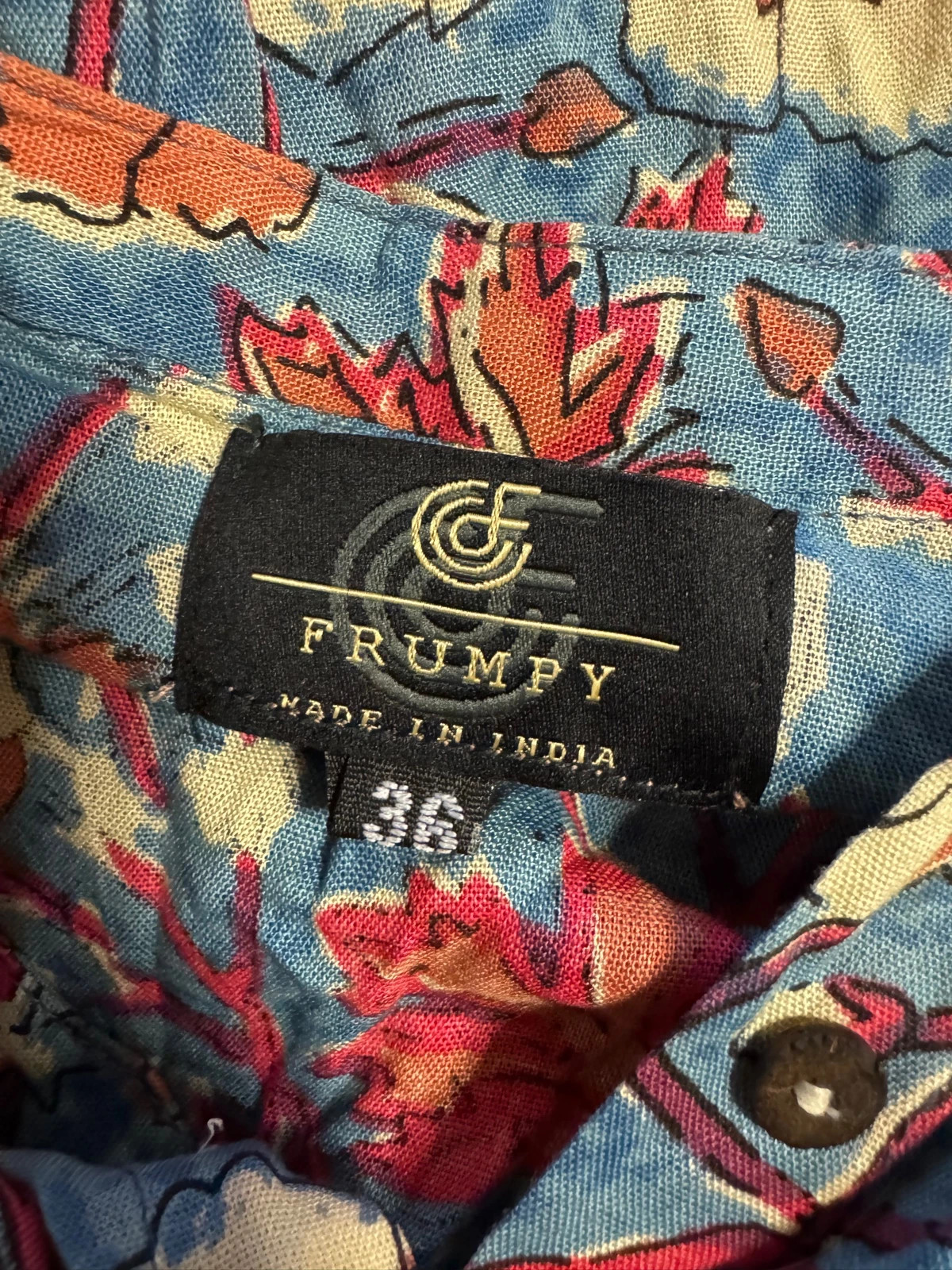 Camisa larga estampada talla 36 🍀 – frumpy – taille S / 36 / 8 4