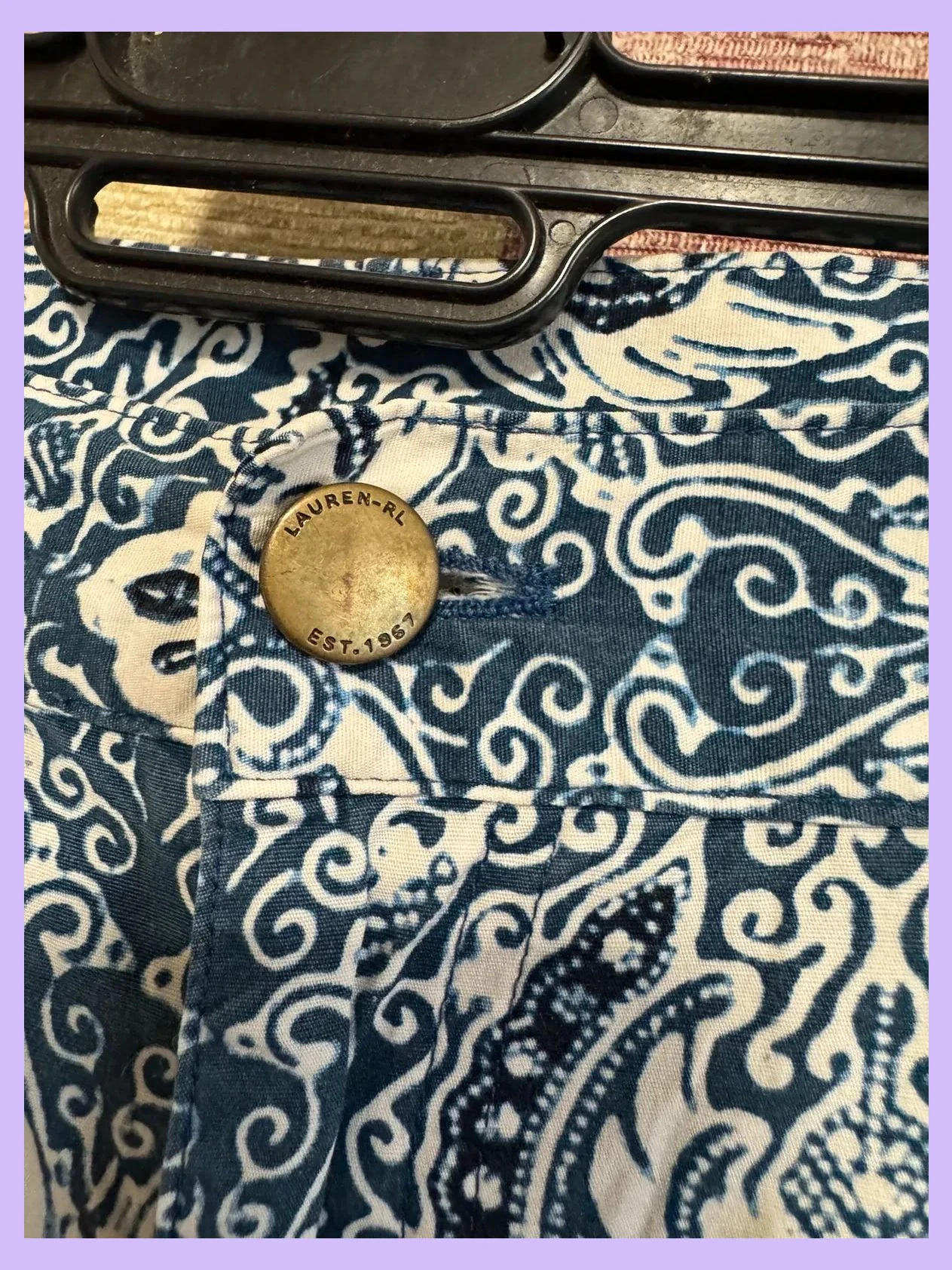 Pantalones capri algodón marca Ralph Lauren , talla americana 16 🍀 – Ralph Lauren – taille 4XL / 48 / 20 5
