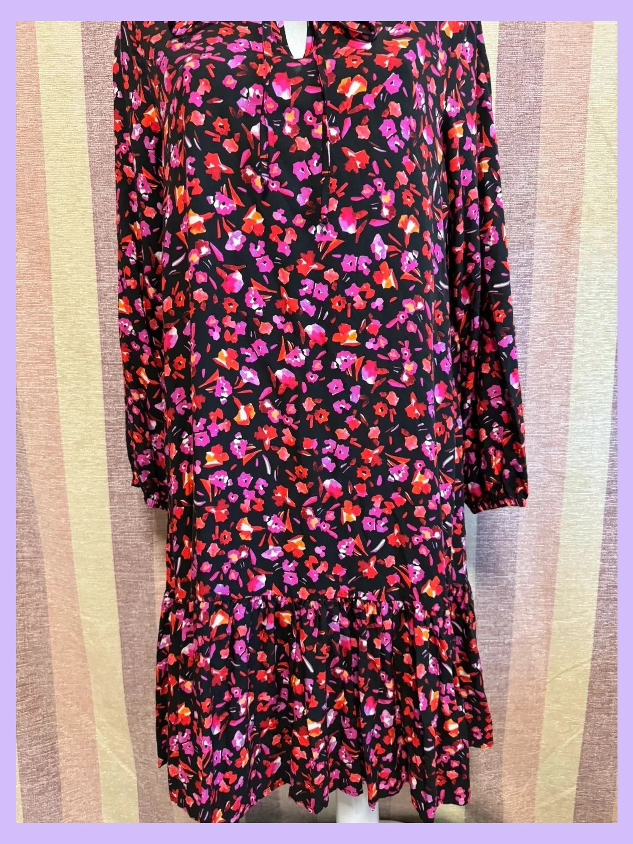 Vestido oversize floreado de Emily van den Bergh , talla 36 🍀 – Emily van den Bergh – taille S / 36 / 8 2