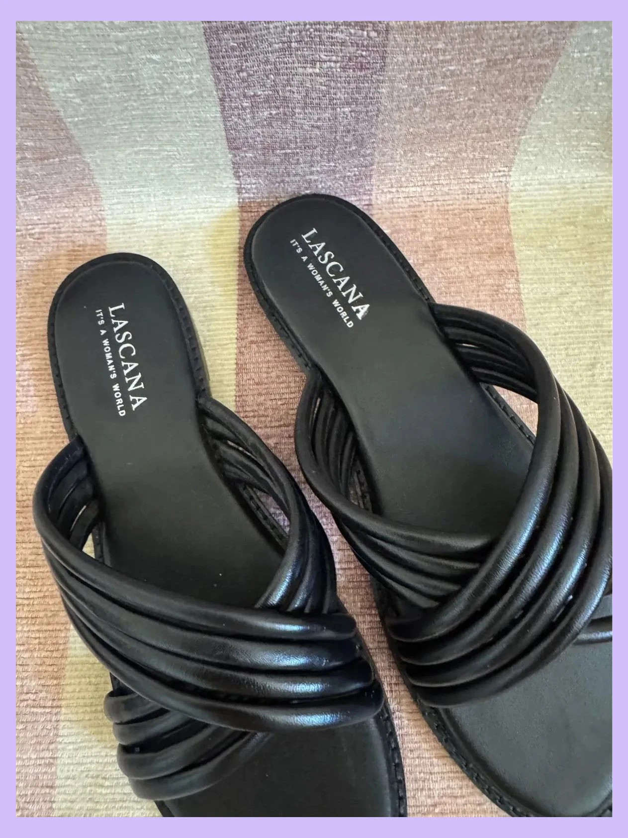 Sandalias negras piel marca Lascana , número 41 🍀 – Lascana – taille 41 2