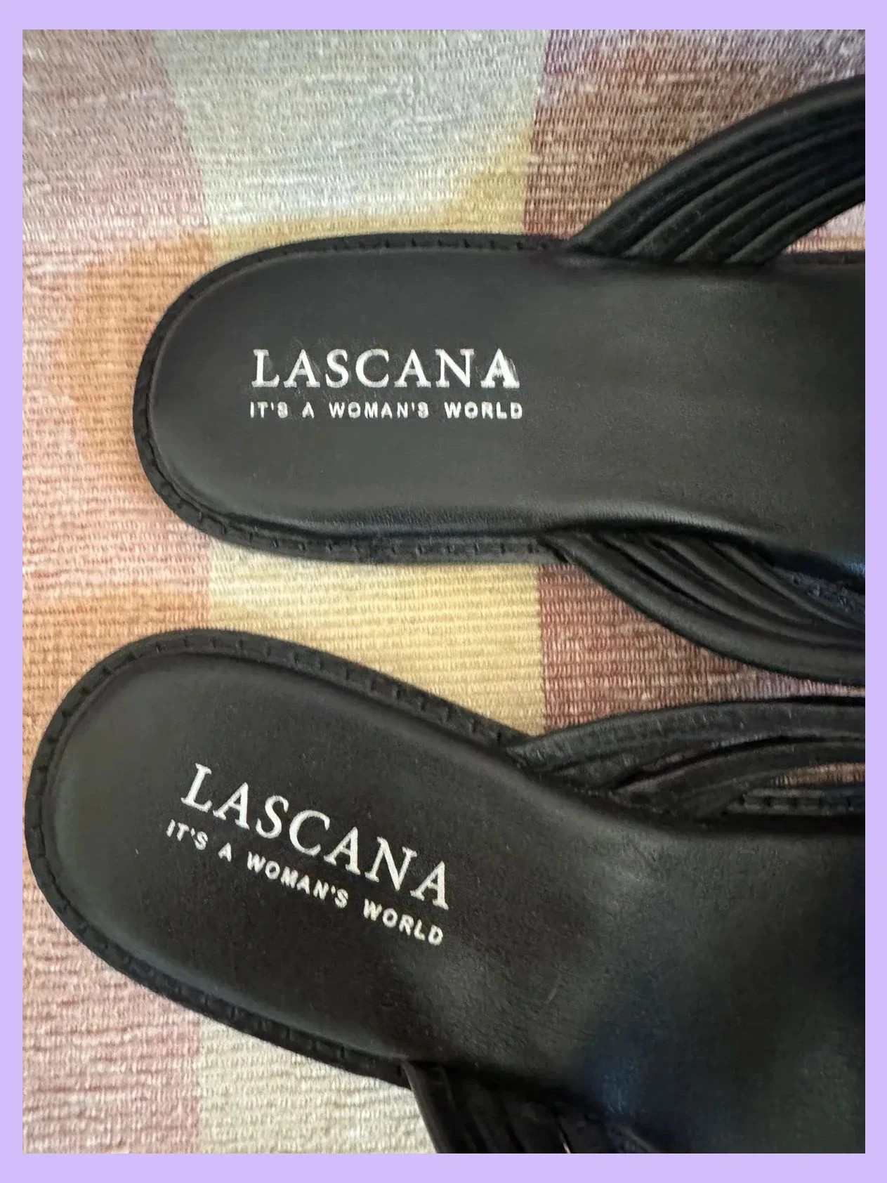 Sandalias negras piel marca Lascana , número 41 🍀 – Lascana – taille 41 4