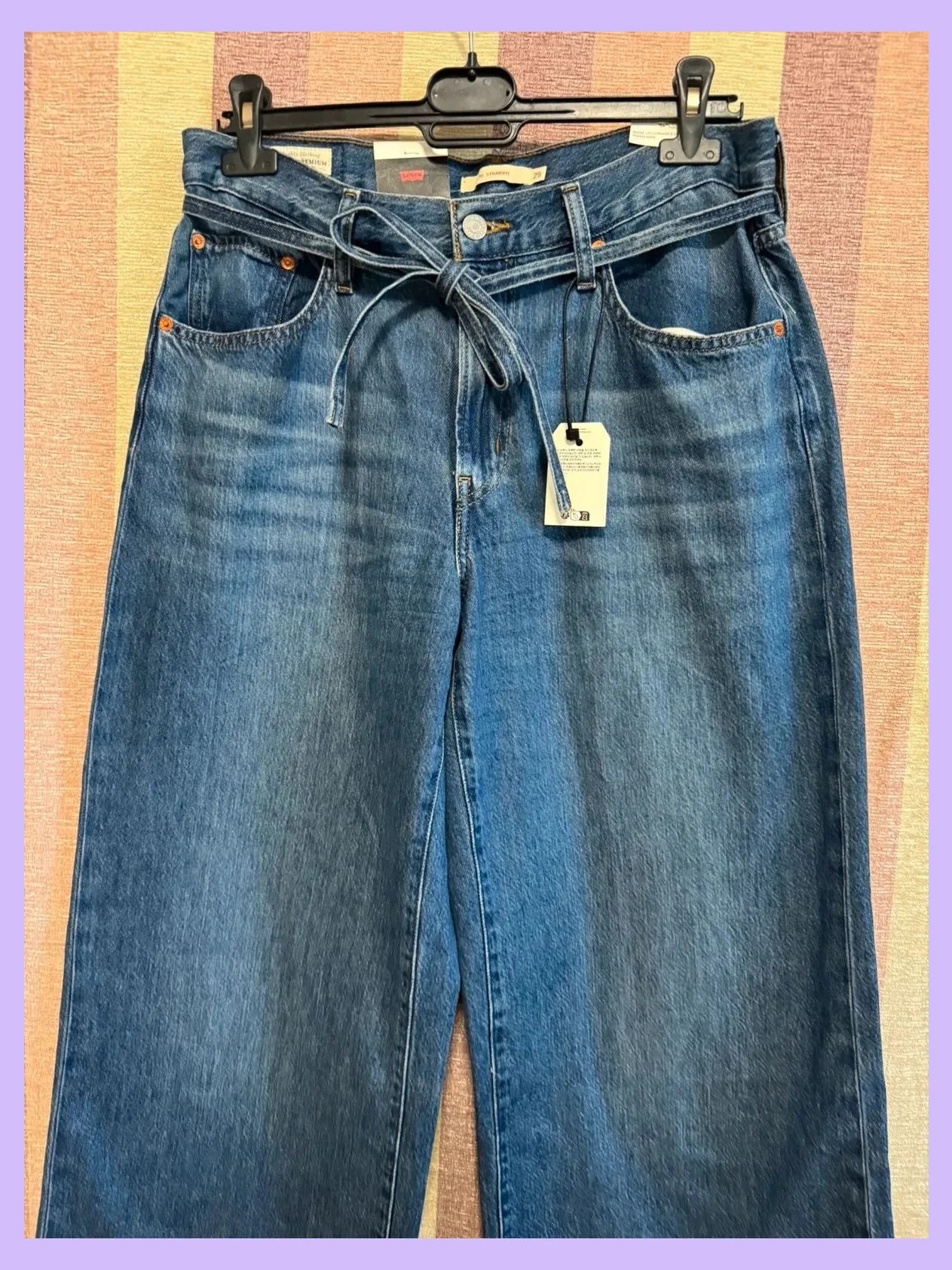 Vaqueros ancho croped de Levis , talla 38 🍀 – Levi's – taille M / 38 / 10 3
