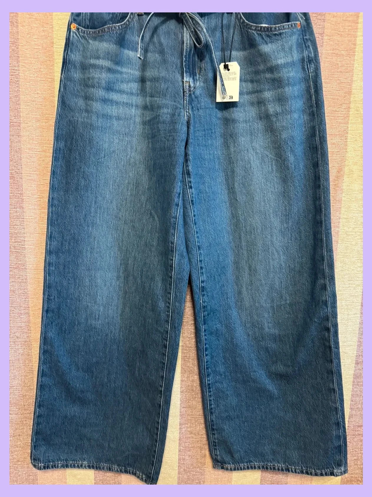 Vaqueros ancho croped de Levis , talla 38 🍀 – Levi's – taille M / 38 / 10 2