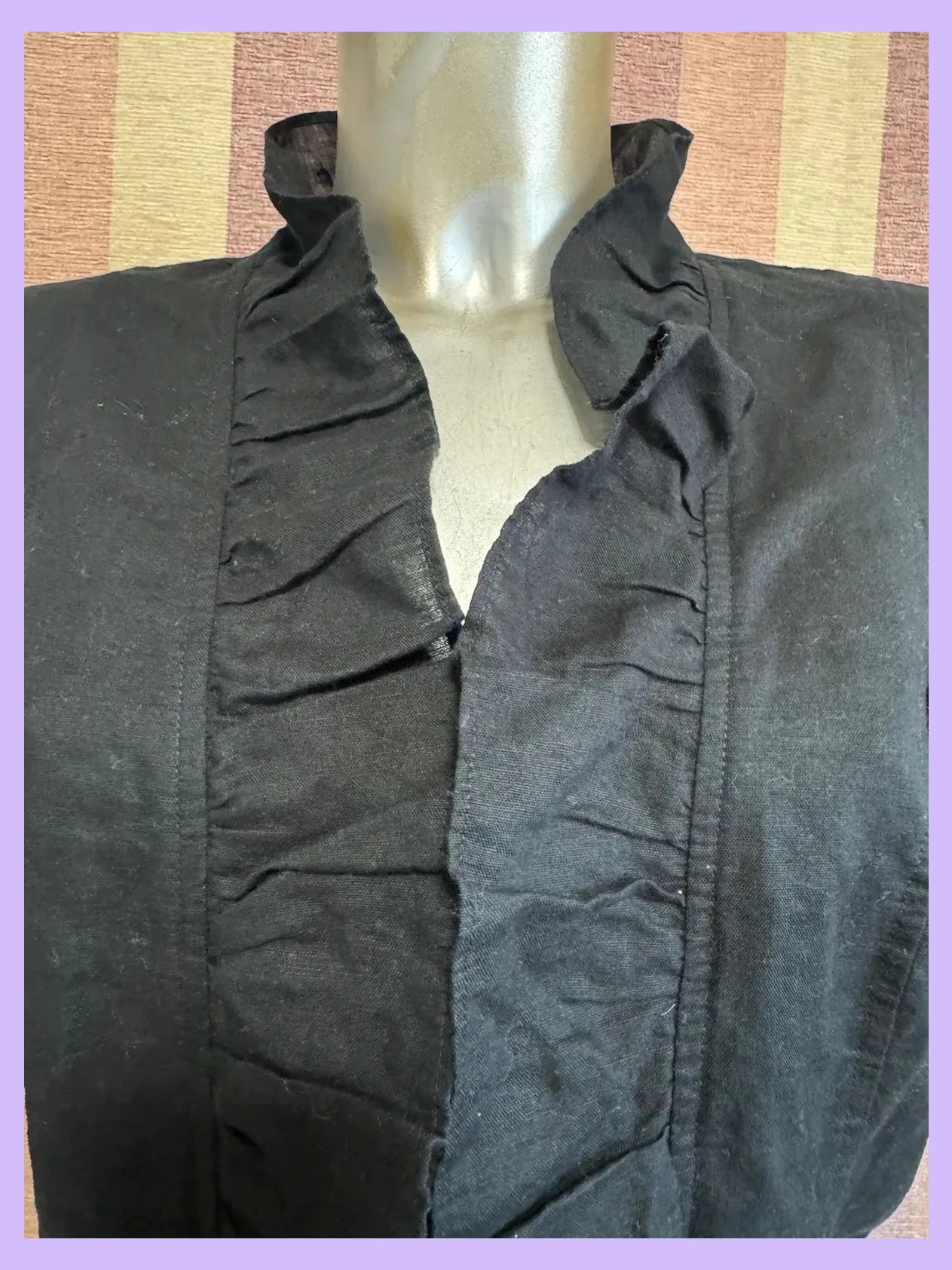 Blusa lino y algodón de Ann Taylor , talla 40 🍀 – Ann Taylor – taille L / 40 / 12 5
