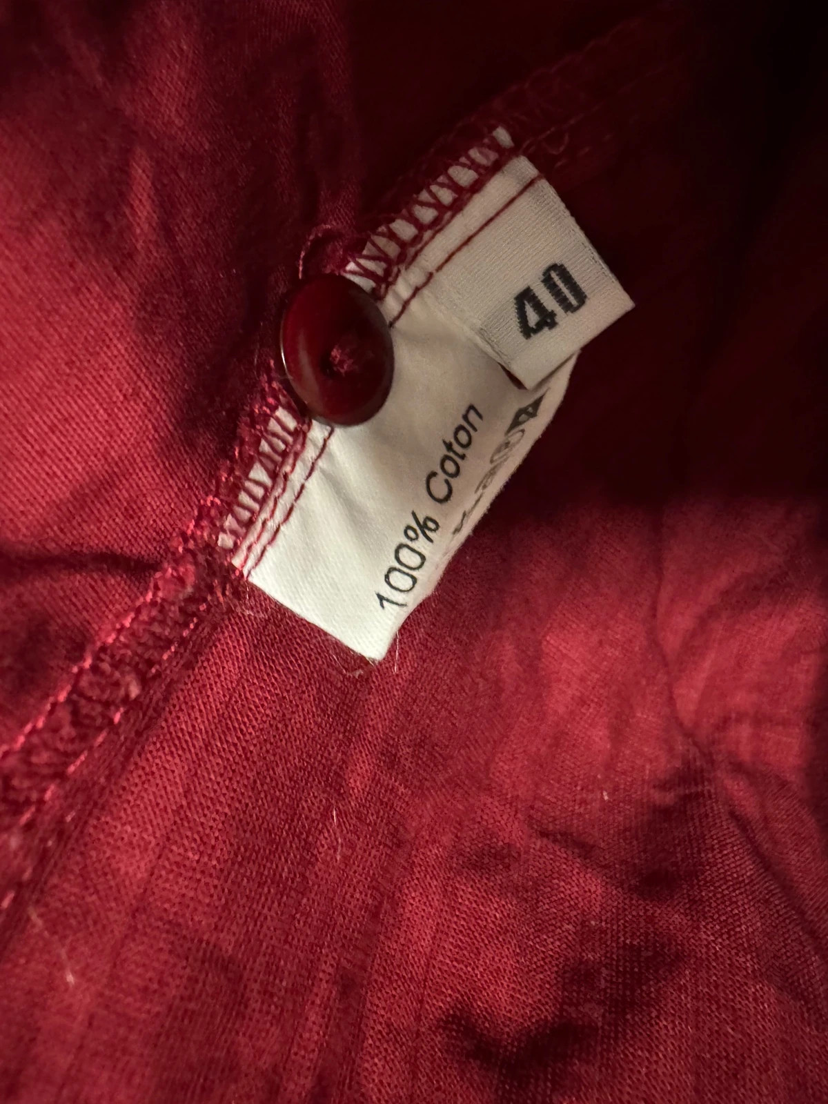 Camisa algodón marca Burton talla 40 🍀 – Burton – taille L / 40 / 12 4