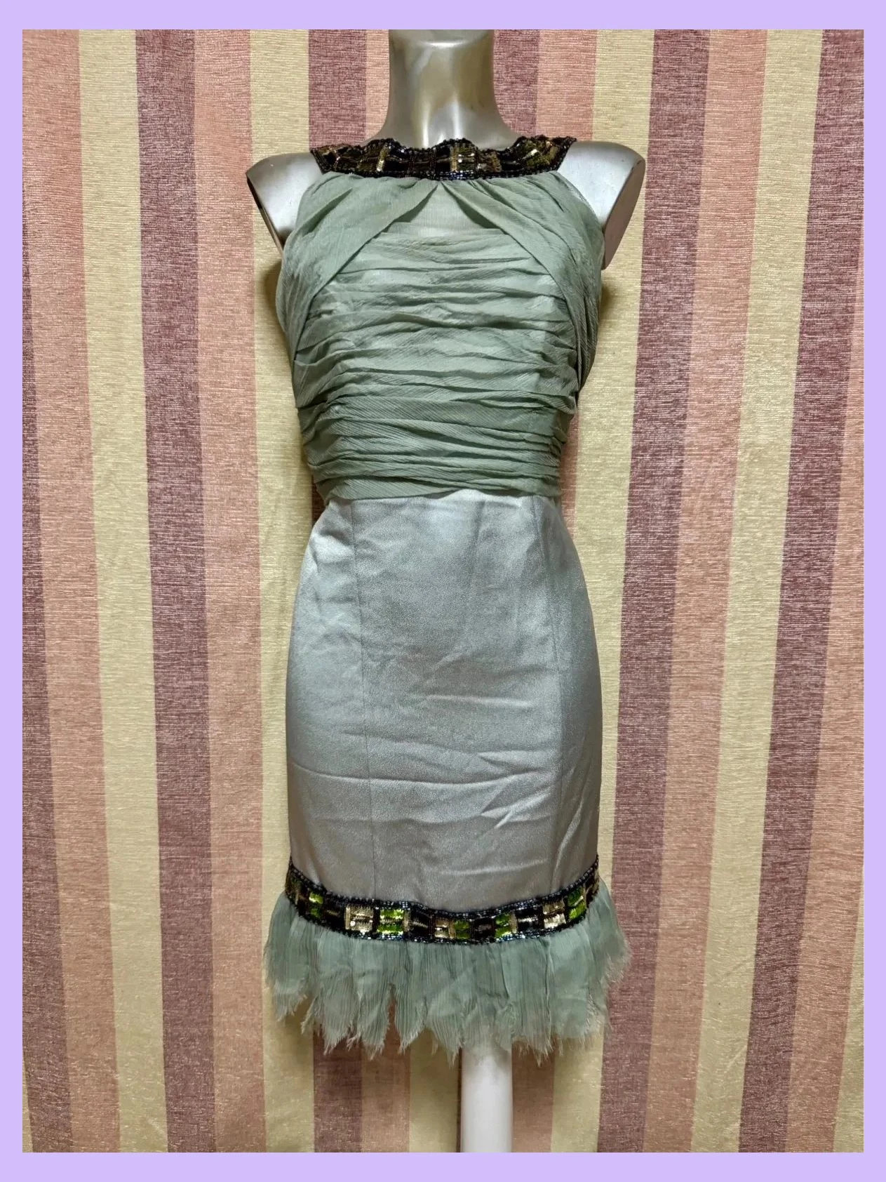 Vestido fiesta de Franc Sarabia talla L 🍀