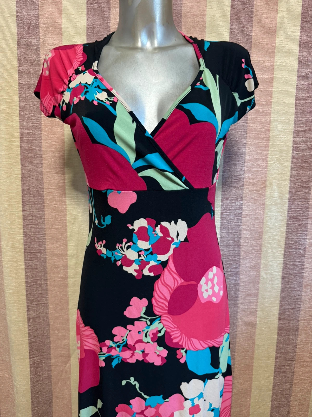 Vestido flores King louie talla S tela elástica 🍀 – King Louie – taille S / 36 / 8 3