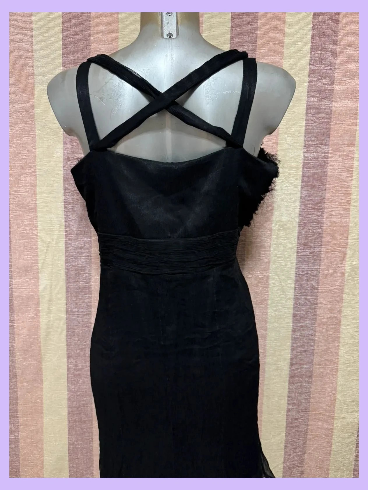 Vestido negro seda crepe talla 46 Italia 🍀 – Etiem – taille XL / 42 / 14 5