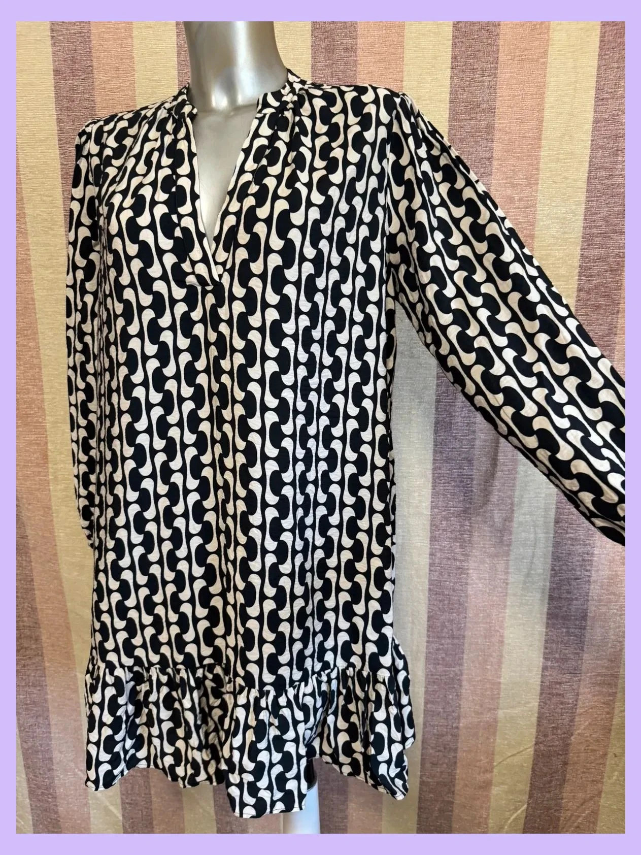 Vestido oversize estampado de Zara , talla M 🍀 – Zara – taille M / 38 / 10 4