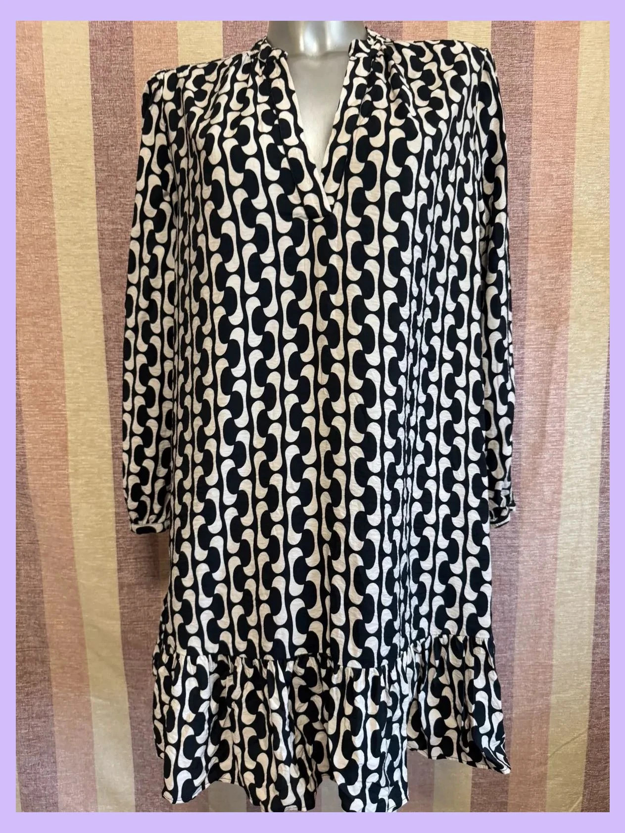 Vestido oversize estampado de Zara , talla M 🍀 – Zara – taille M / 38 / 10 2