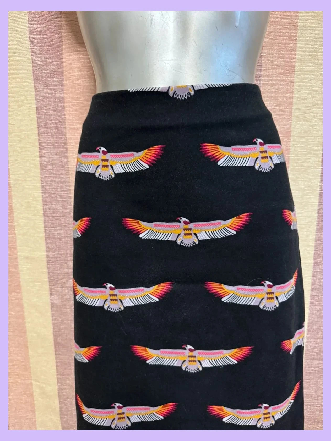 Falda por las rodillas estampada de bimba y Lola , talla 38 🍀 – Bimba Y Lola – taille M / 38 / 10 2