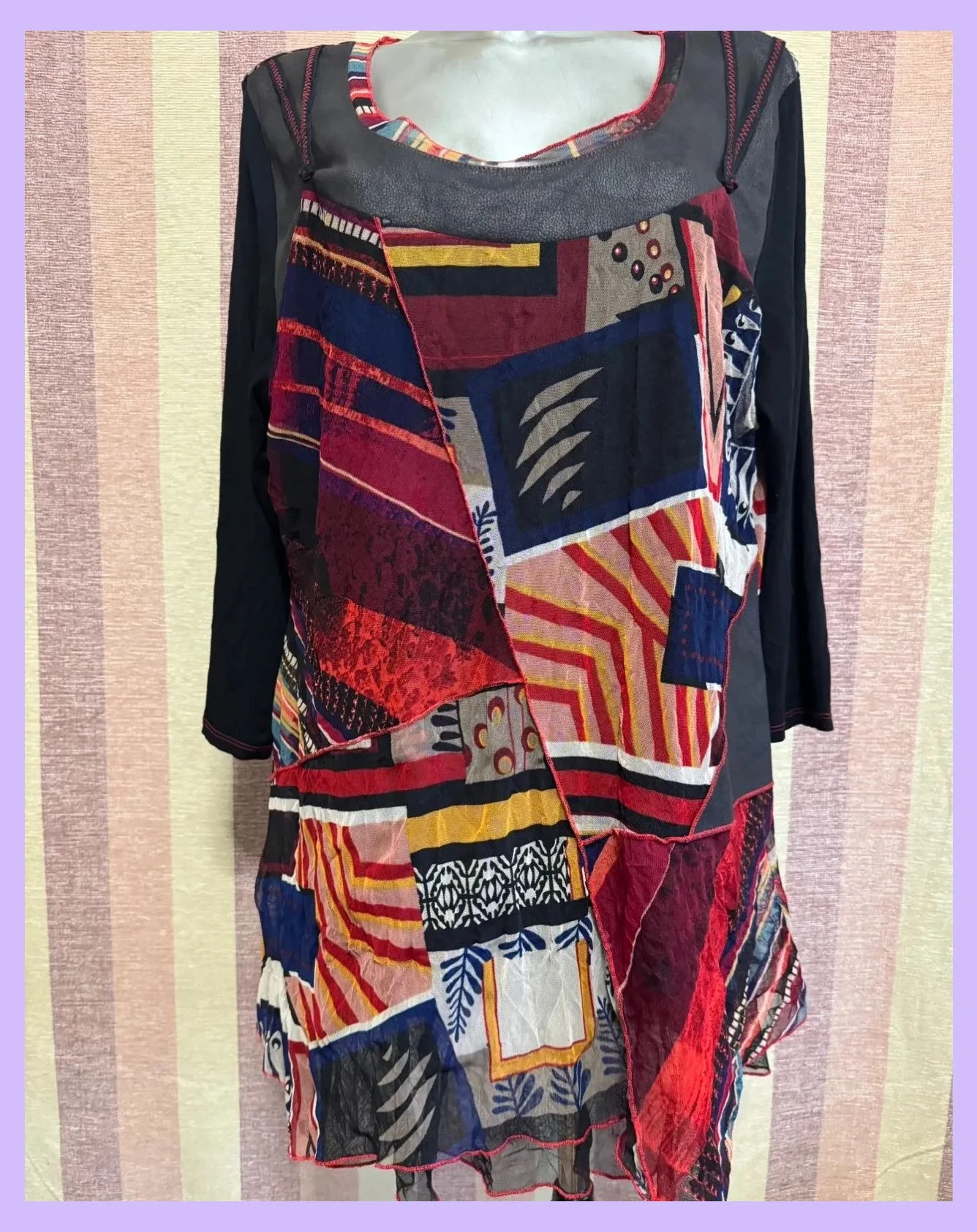 Blusa vintage talla 50 , elástica 🍀 – Vintage – taille 5XL / 50 / 22 2