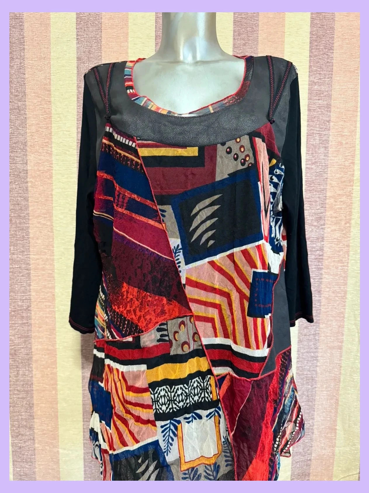 Blusa vintage talla 50 , elástica 🍀 – Vintage – taille 5XL / 50 / 22 3