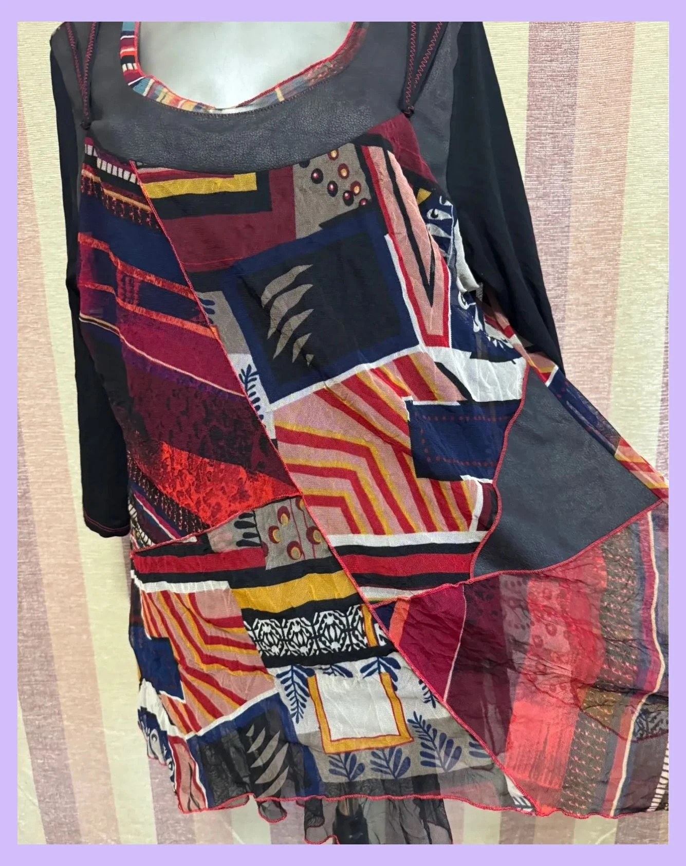 Blusa vintage talla 50 , elástica 🍀 – Vintage – taille 5XL / 50 / 22 5