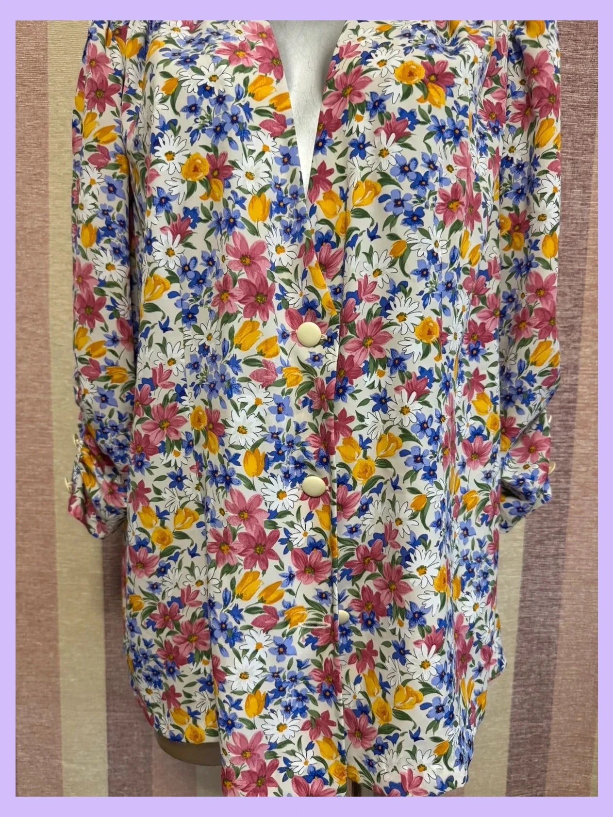 Blazer fino de verano vintage , talla 48 🍀 – Vintage – taille 4XL / 48 / 20 2