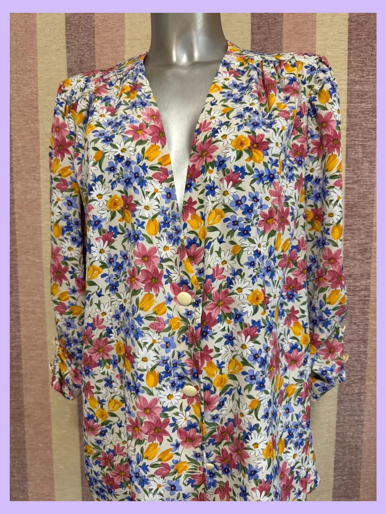 Blazer fino de verano vintage , talla 48 🍀 – Vintage – taille 4XL / 48 / 20 3