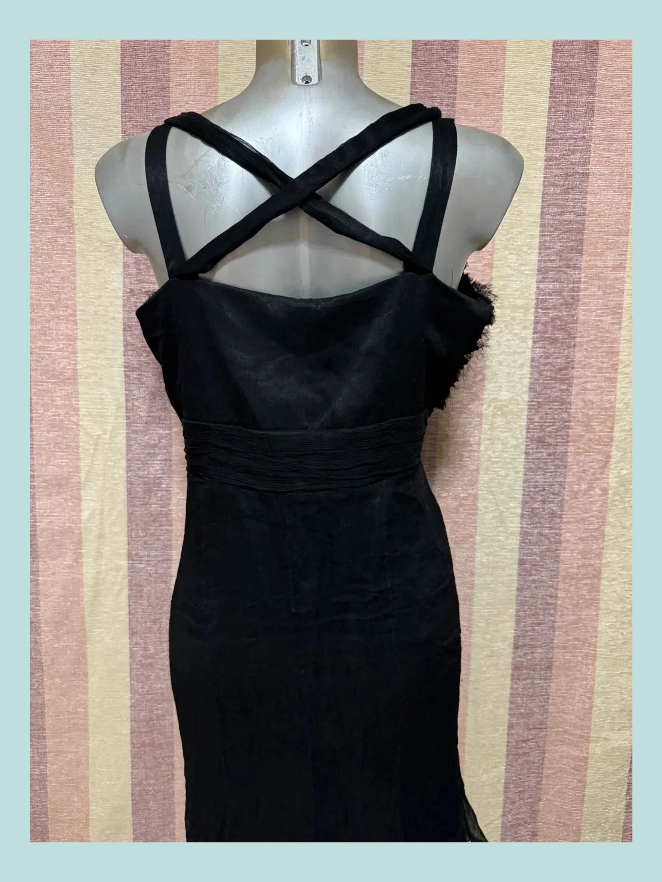 Vestido negro seda crepe talla 46 Italia 🍀 – Etiem – taille XL / 42 / 14 5