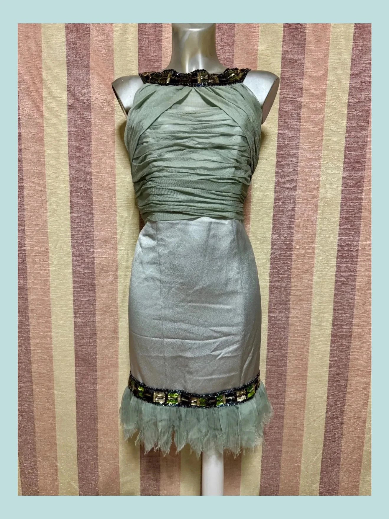 Vestido fiesta de Franc Sarabia talla L 🍀