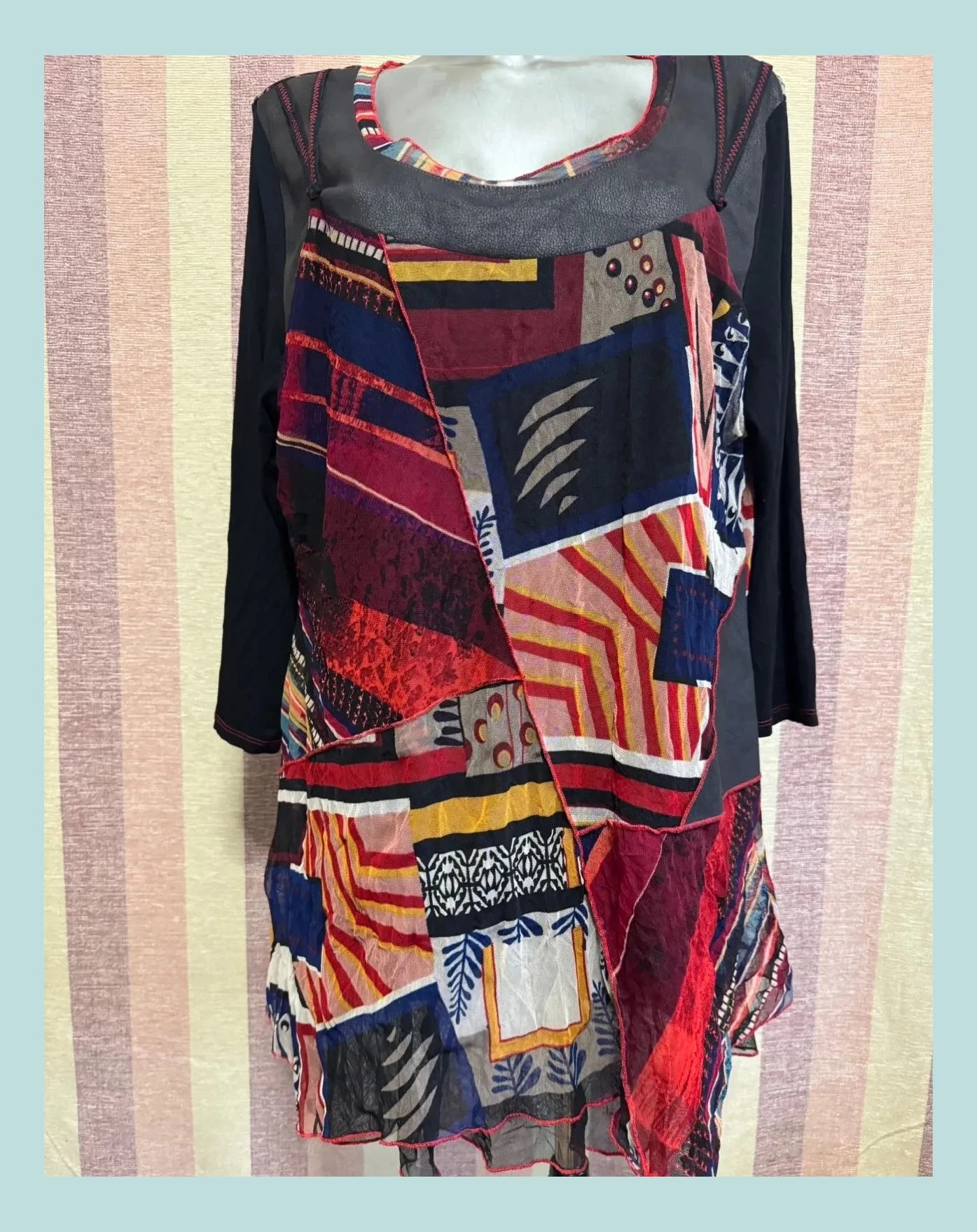 Blusa vintage talla 50 , elástica 🍀 – Vintage – taille 5XL / 50 / 22 2