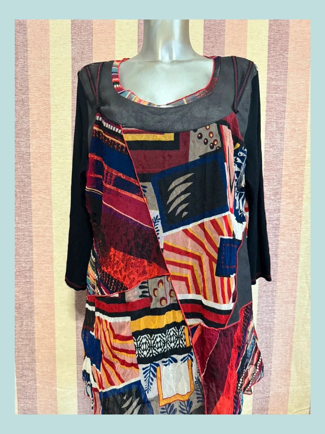 Blusa vintage talla 50 , elástica 🍀 – Vintage – taille 5XL / 50 / 22 3