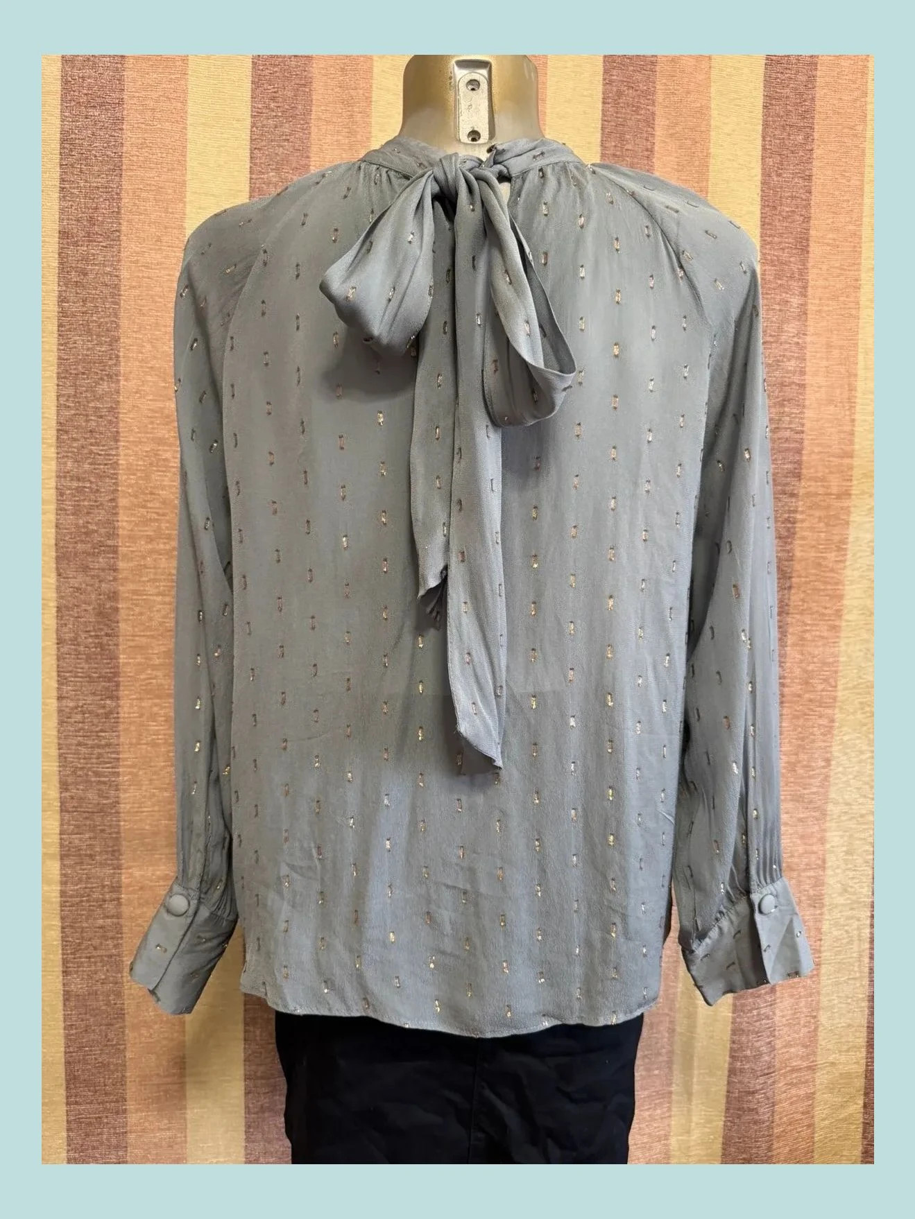 Blusa tela fina con brillo de Zara talla XS 🍀 – Zara – taille XS / 34 / 6 4