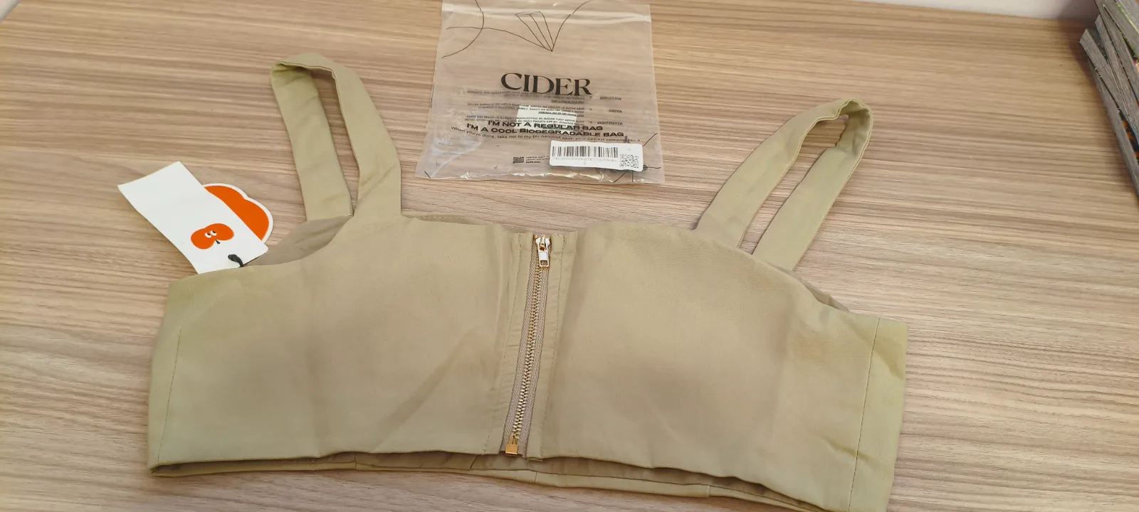 Top beige marca cider talla s – Cider – taille S 3