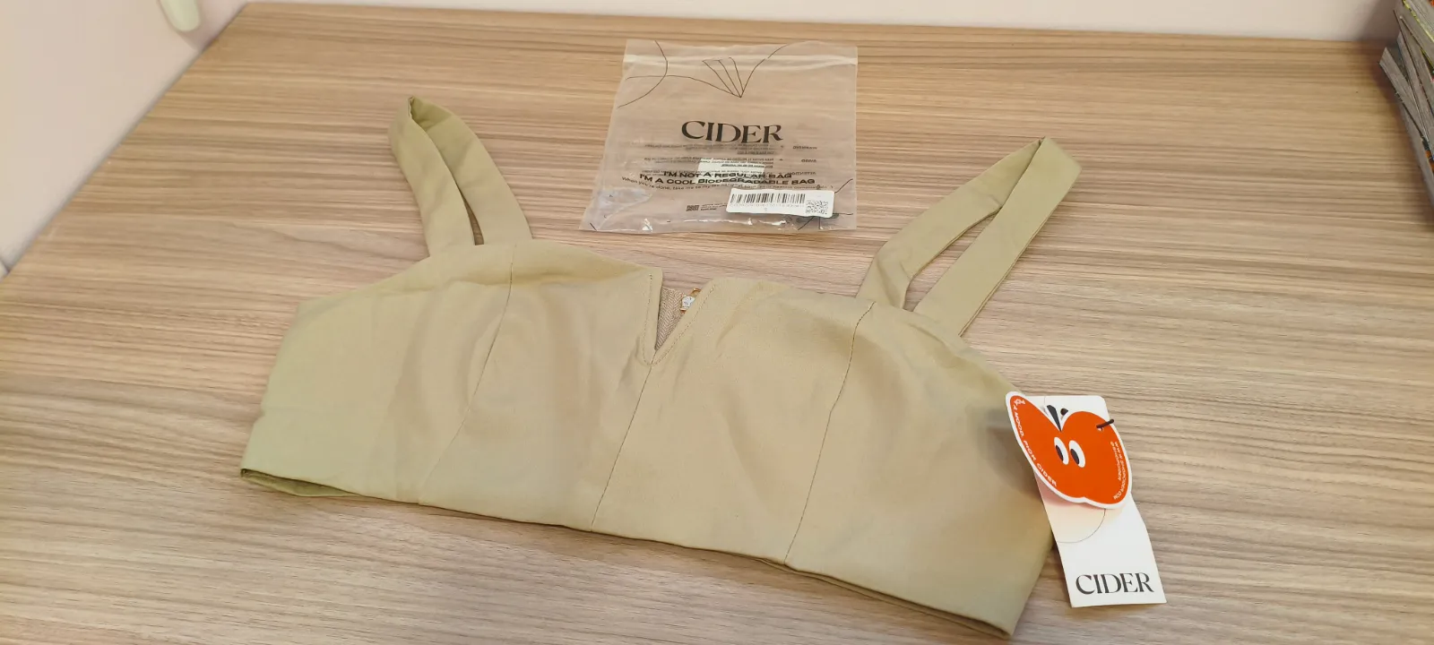 Top beige marca cider talla s – Cider – taille S 2