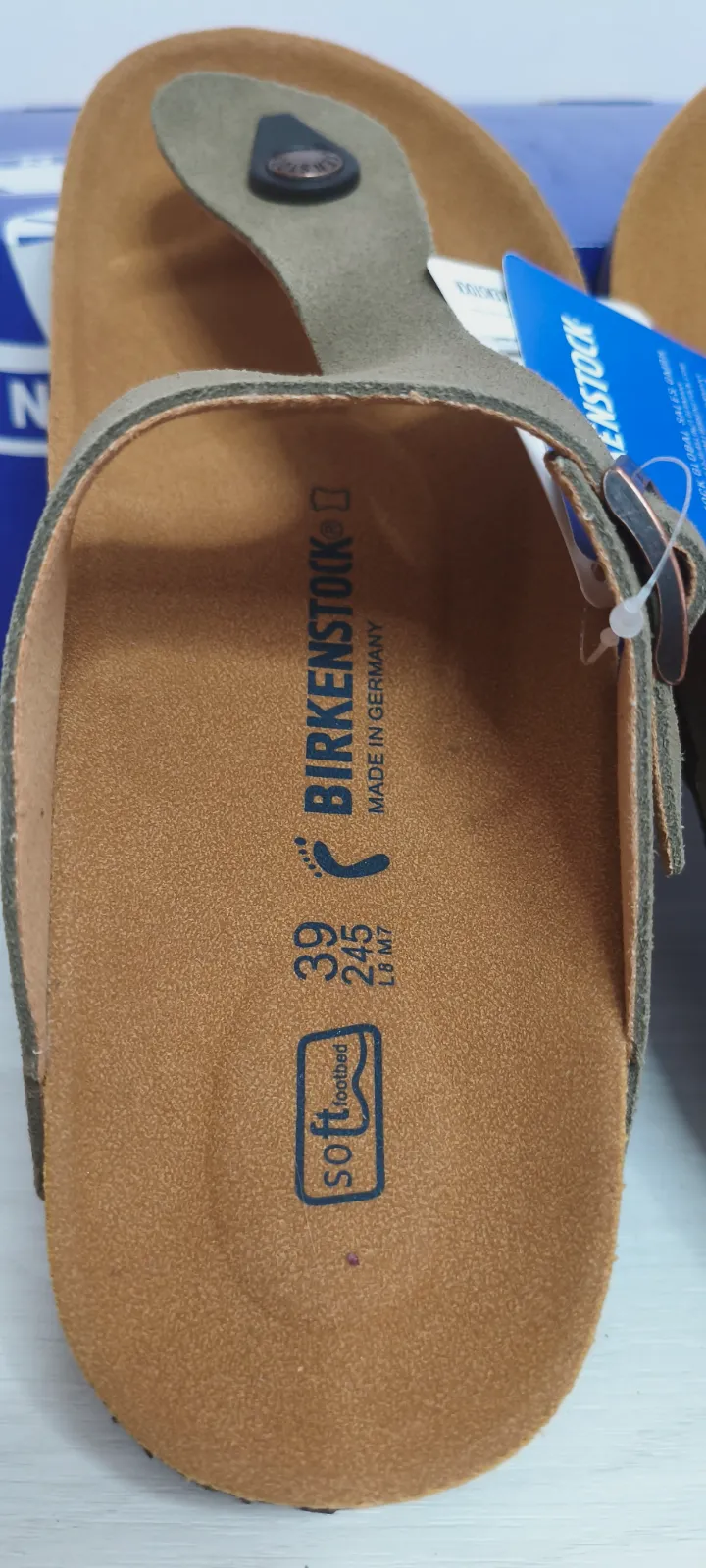 Chanclas birkenstock taupe n°39 – Birkenstock – taille EU 39 5