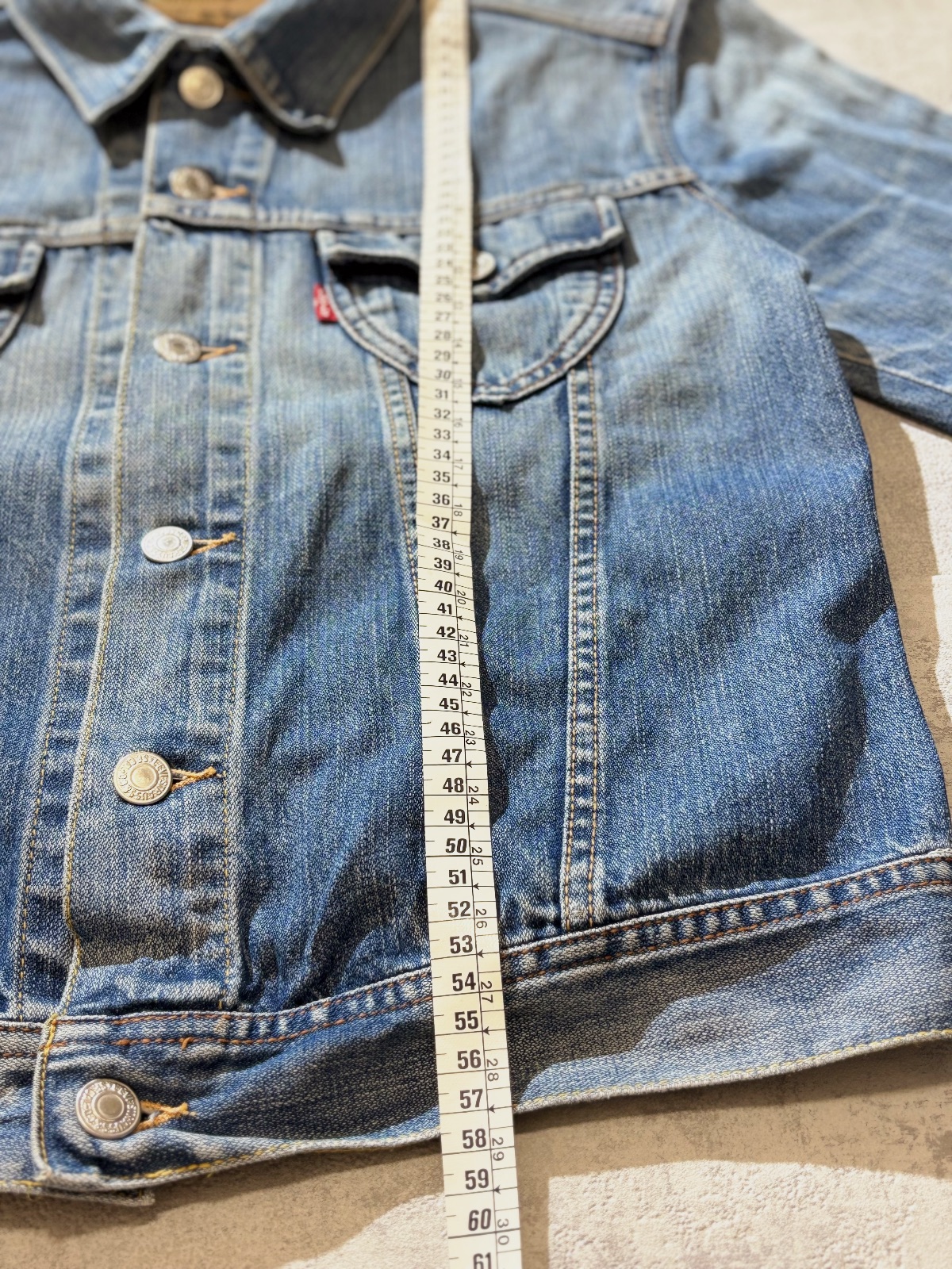 Levi's 70591 Denim Trucker Jacket Size S / Veste en Jean Levi's – Levi's – taille S 5