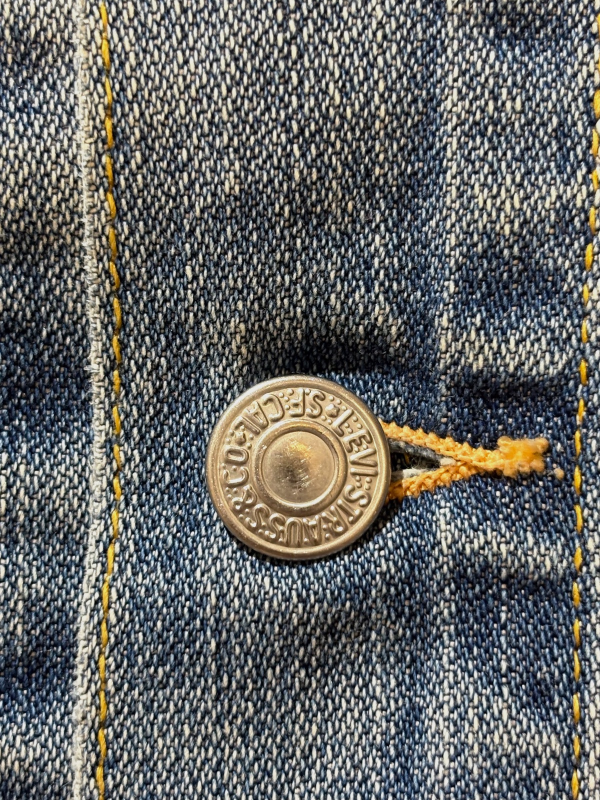 Levi's 70591 Denim Trucker Jacket Size S / Veste en Jean Levi's – Levi's – taille S 7