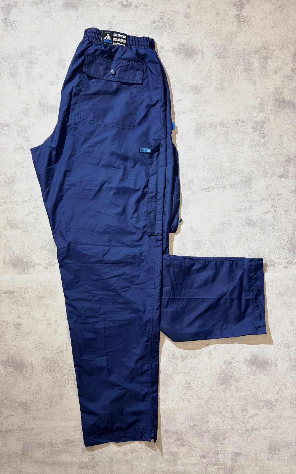 Calças Adidas Vintage Nylon Track Pants / Pantalon de Jogging Adidas Size M – Adidas – taille M 2