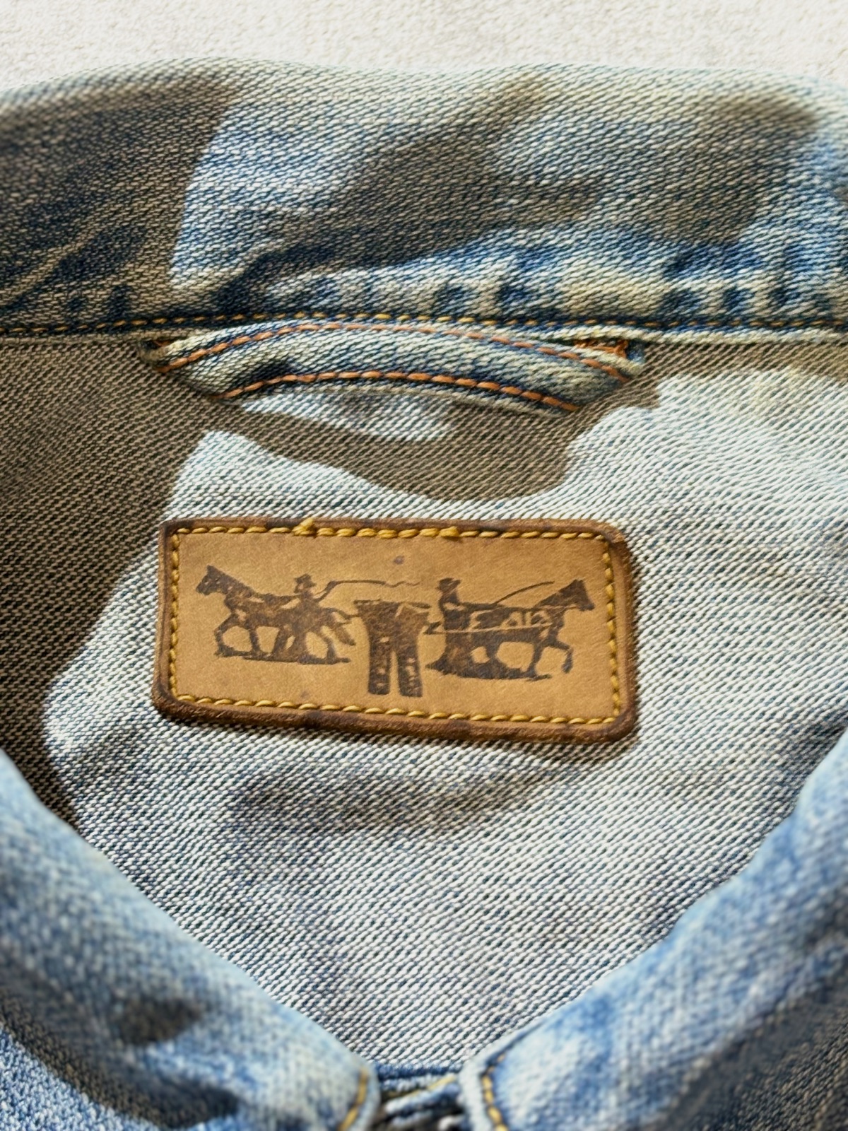 Levi's 70591 Denim Trucker Jacket Size S / Veste en Jean Levi's – Levi's – taille S 4
