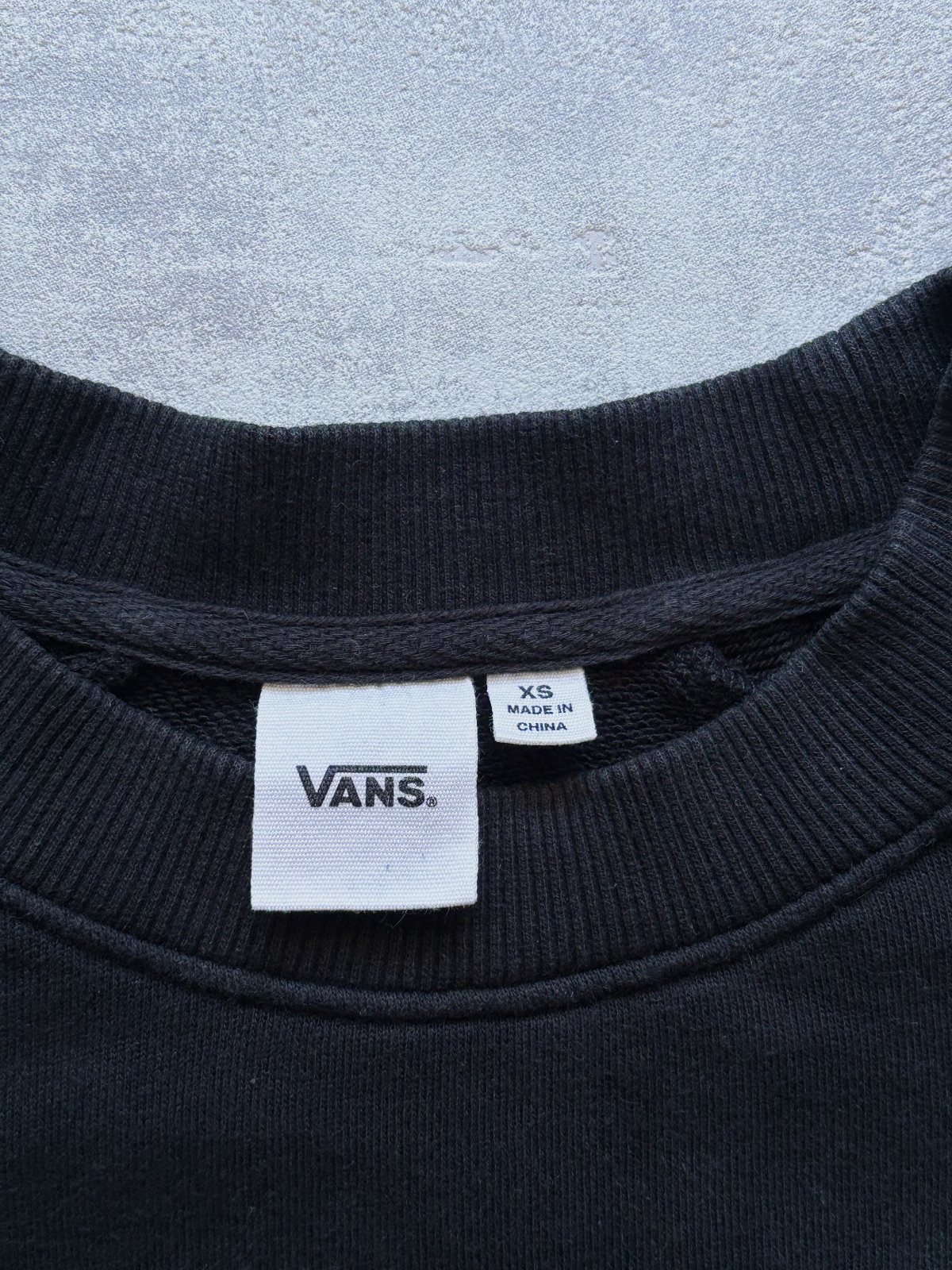 Sweatshirt preto Vans I Love My Vans XS – Vans – taille XS 2
