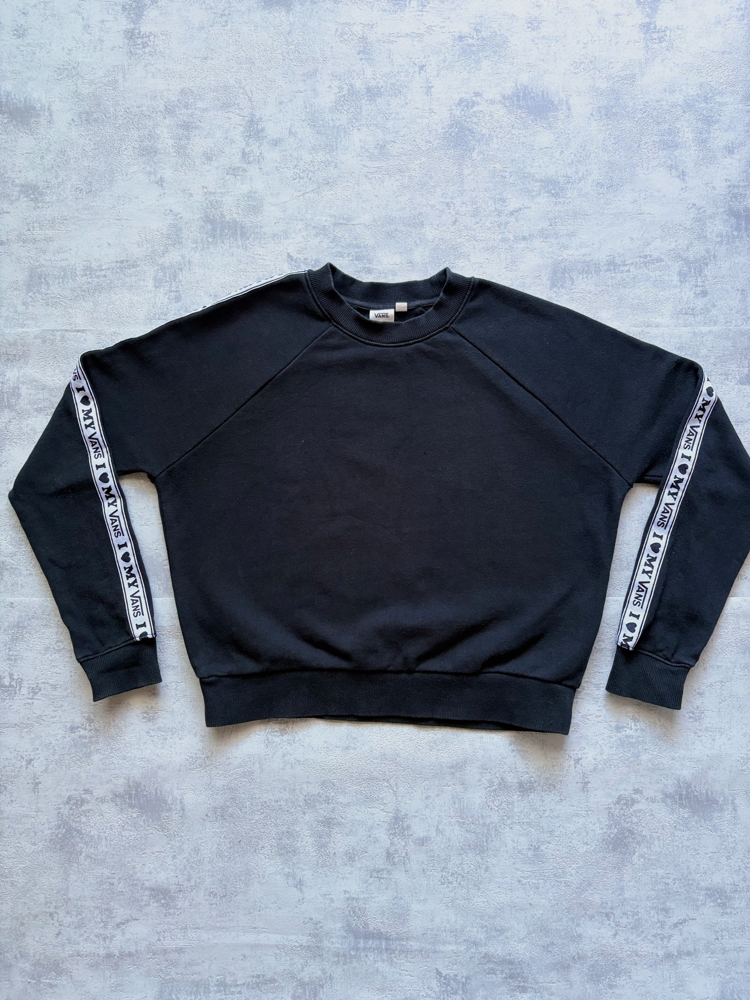 Sweatshirt preto Vans I Love My Vans XS