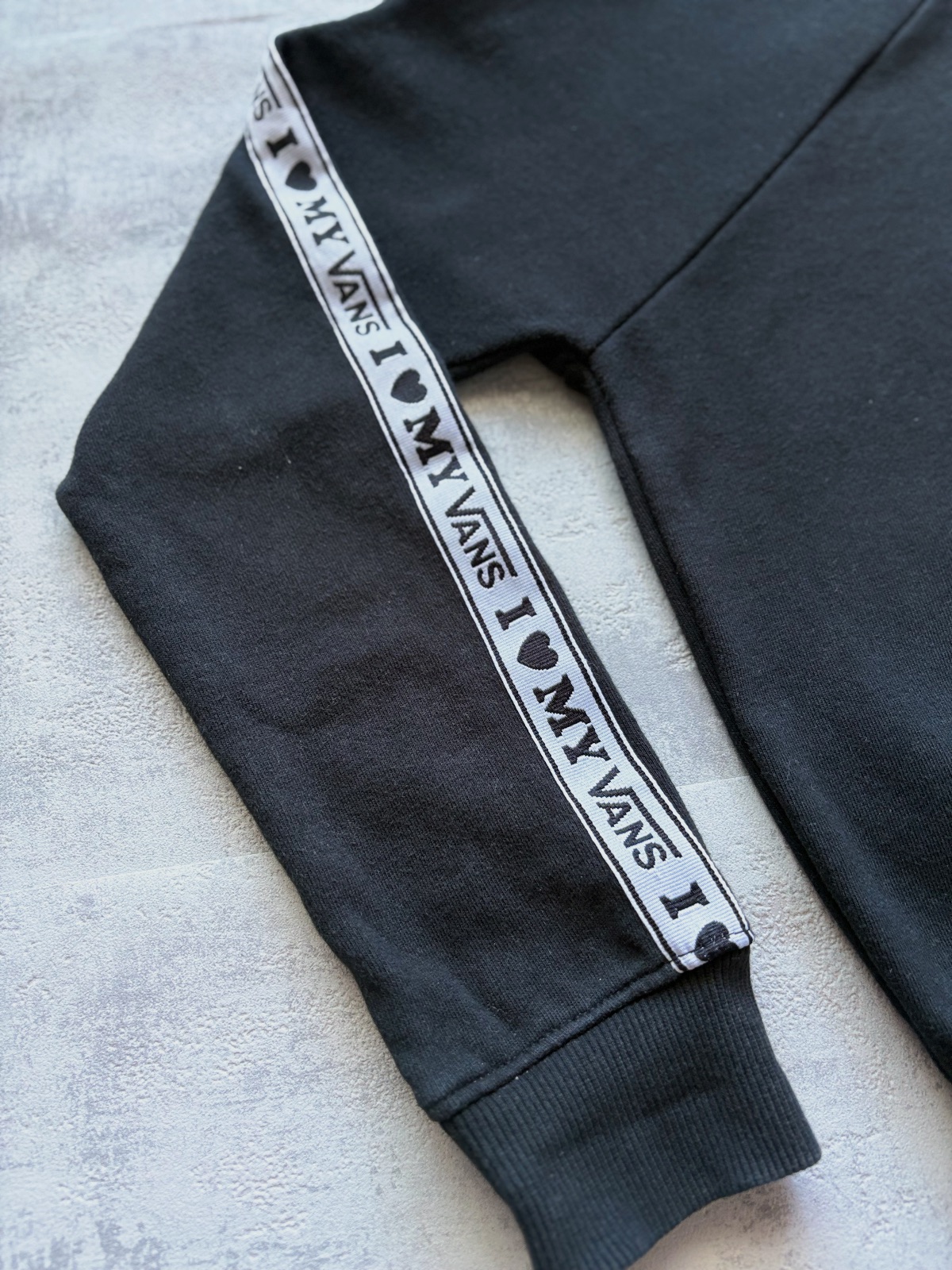 Sweatshirt preto Vans I Love My Vans XS – Vans – taille XS 4
