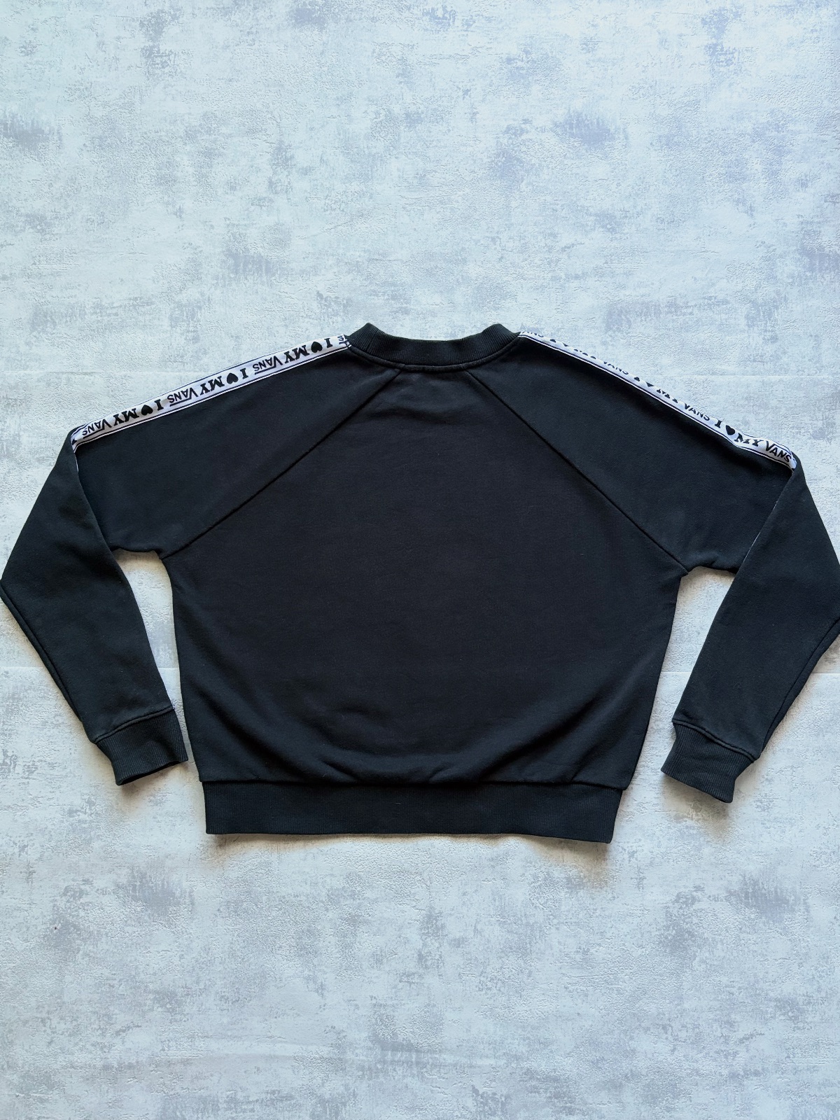 Sweatshirt preto Vans I Love My Vans XS – Vans – taille XS 7