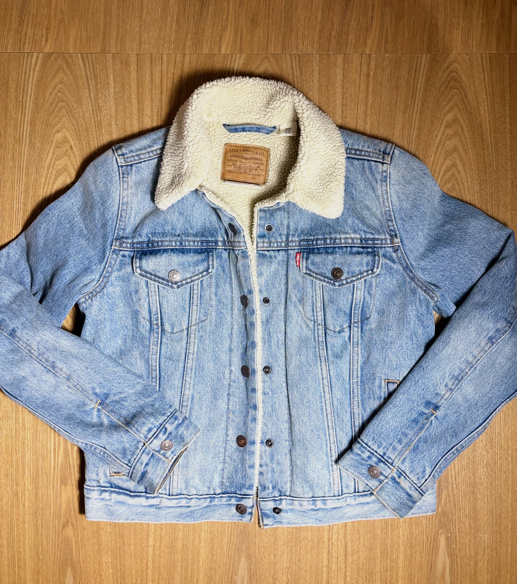 Jaqueta de Ganga Levi's Premium Mickey Mouse Sherpa – Levi's – taille S 2