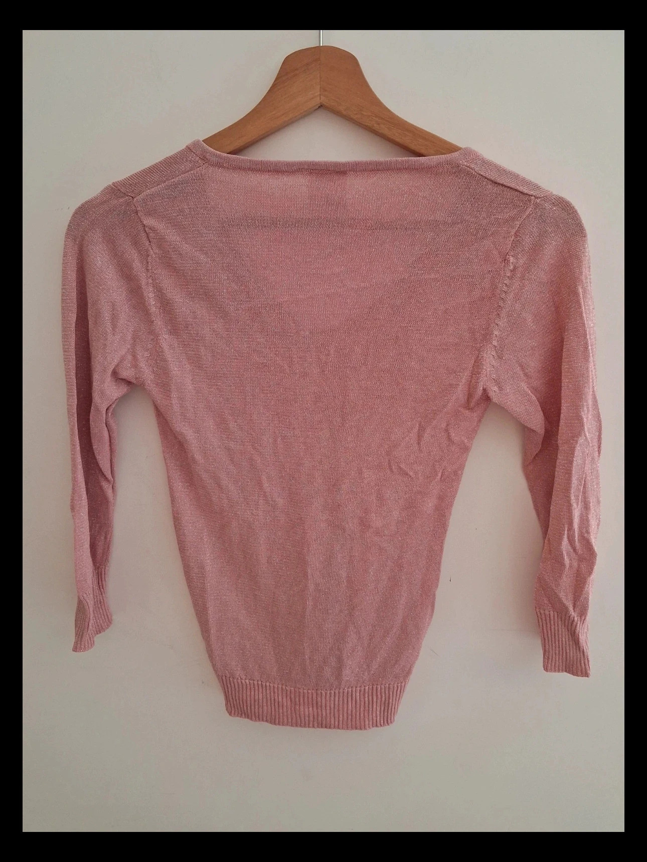 Rose brillant haut femme taille S – taille S / 36 / 8 3