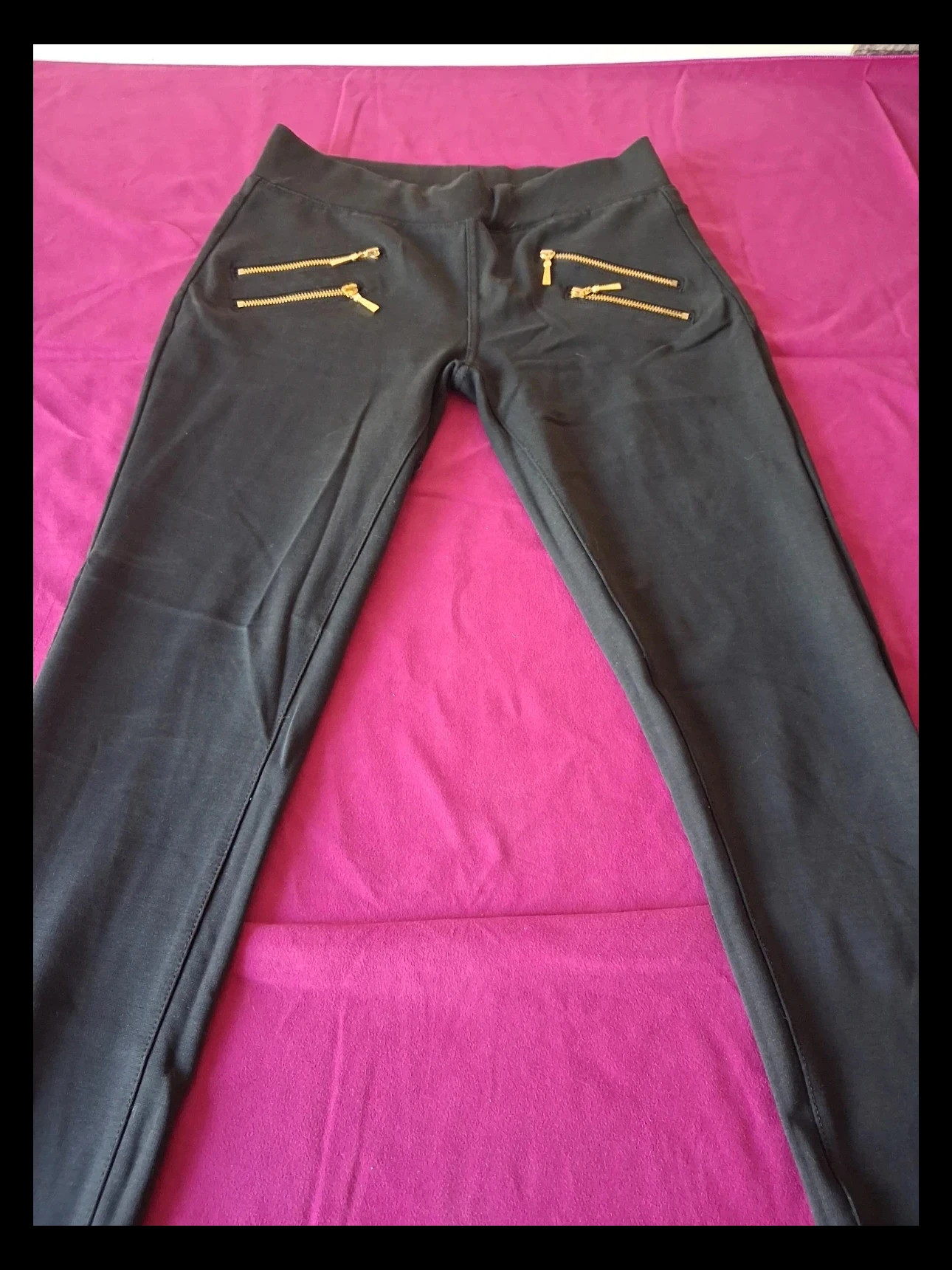 Femme taille L noir pantalon – taille L / 40 / 12 2