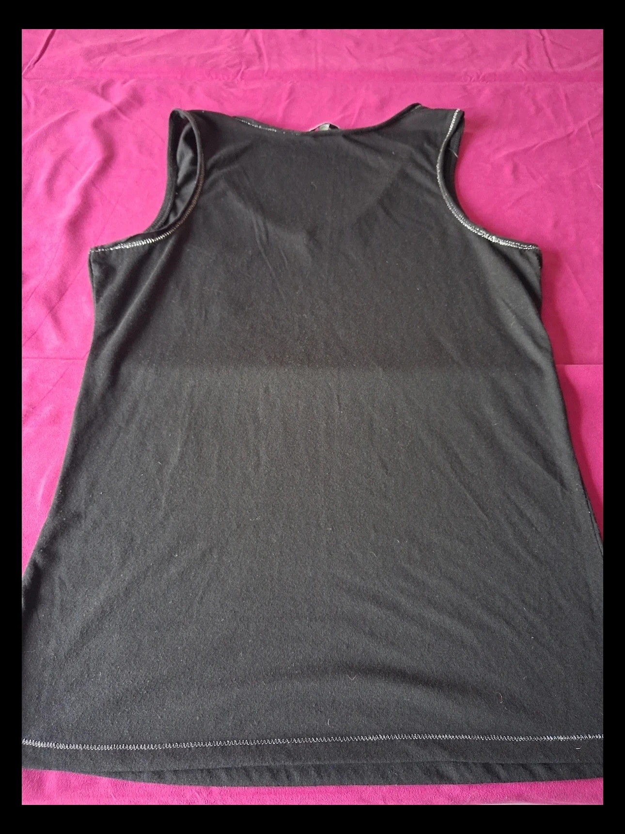 Noir taille M femme haut – La Halle – taille M / 38 / 10 4