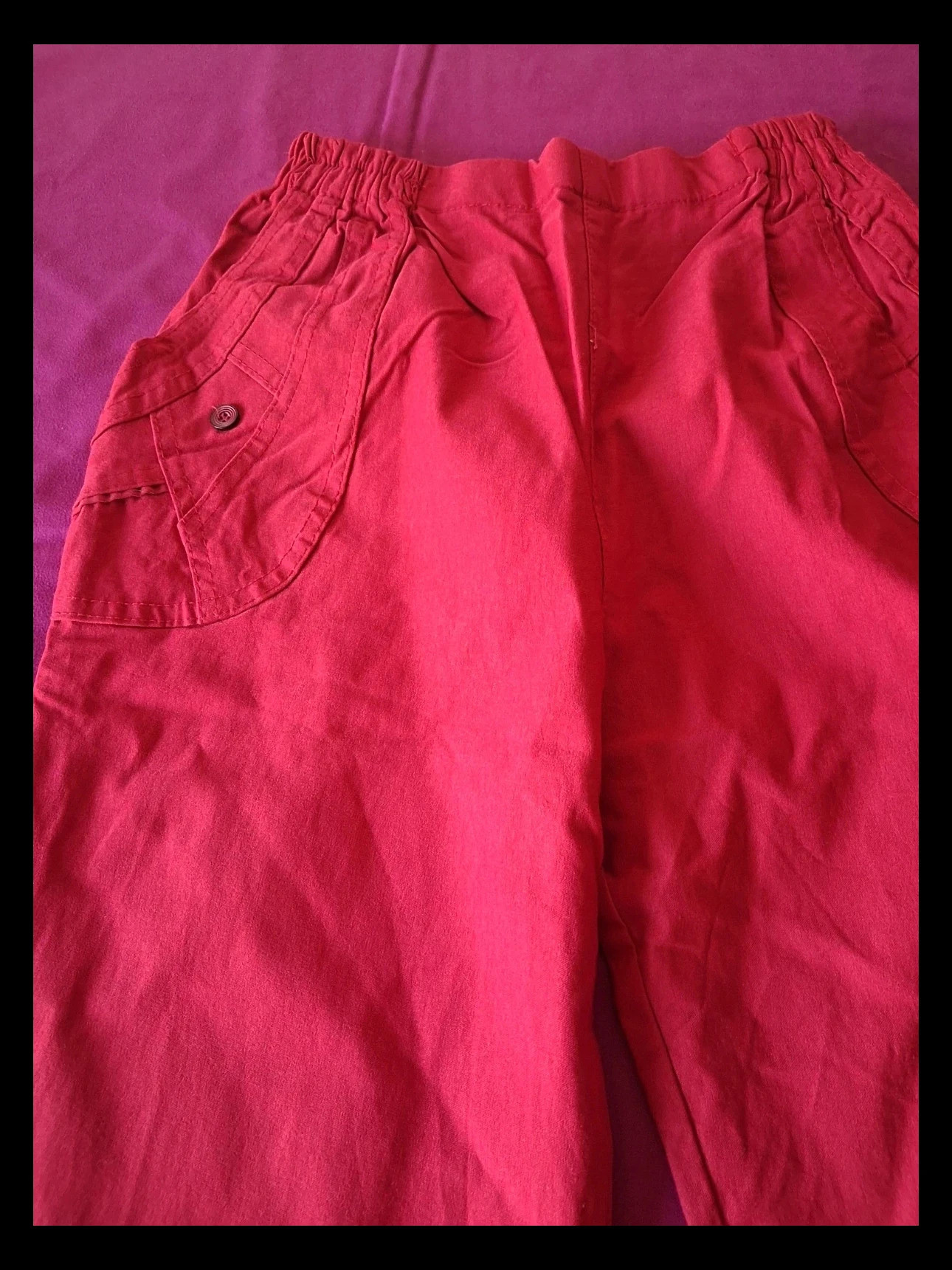 Taille 1 rouge Pantalon – taille S / 36 / 8 2