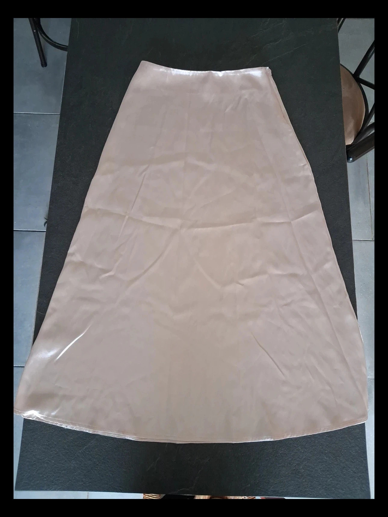 Rose pâle satin en jupe – Shein – taille XS / 34 / 6 2