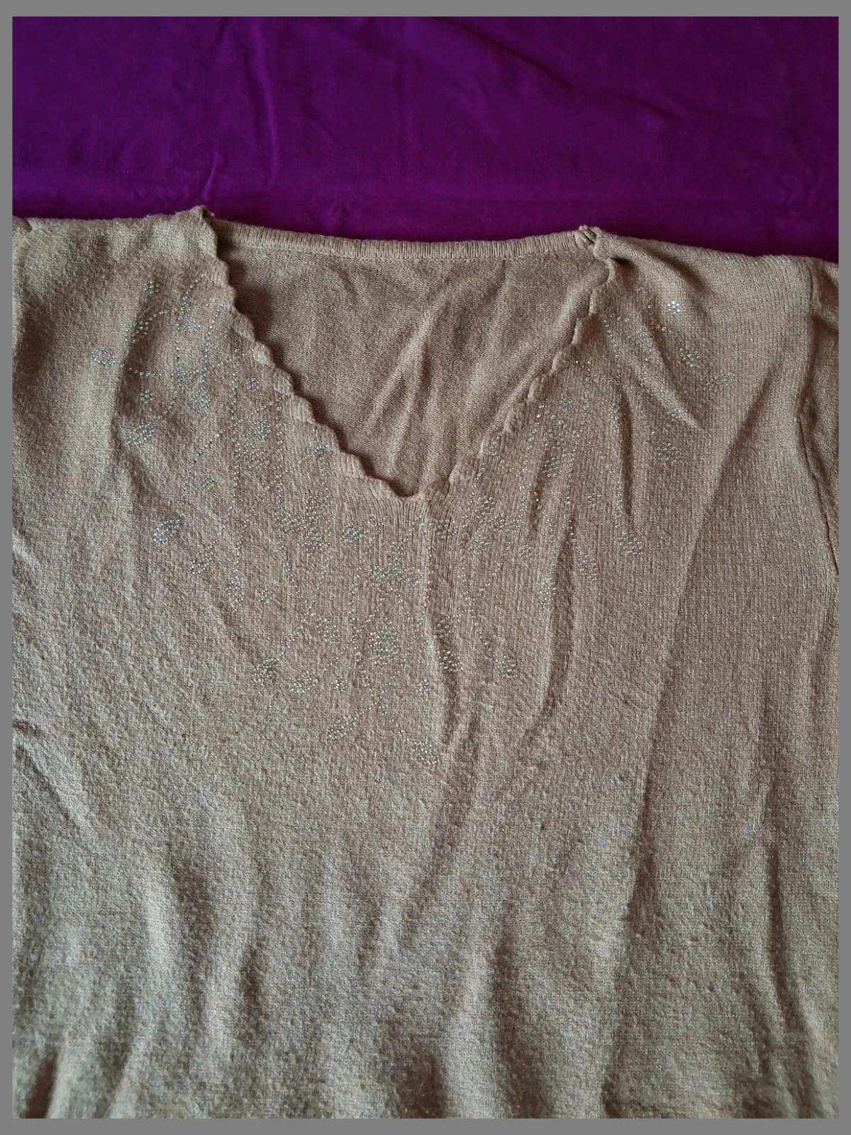 Femme col v Pull – taille M / 38 / 10 2
