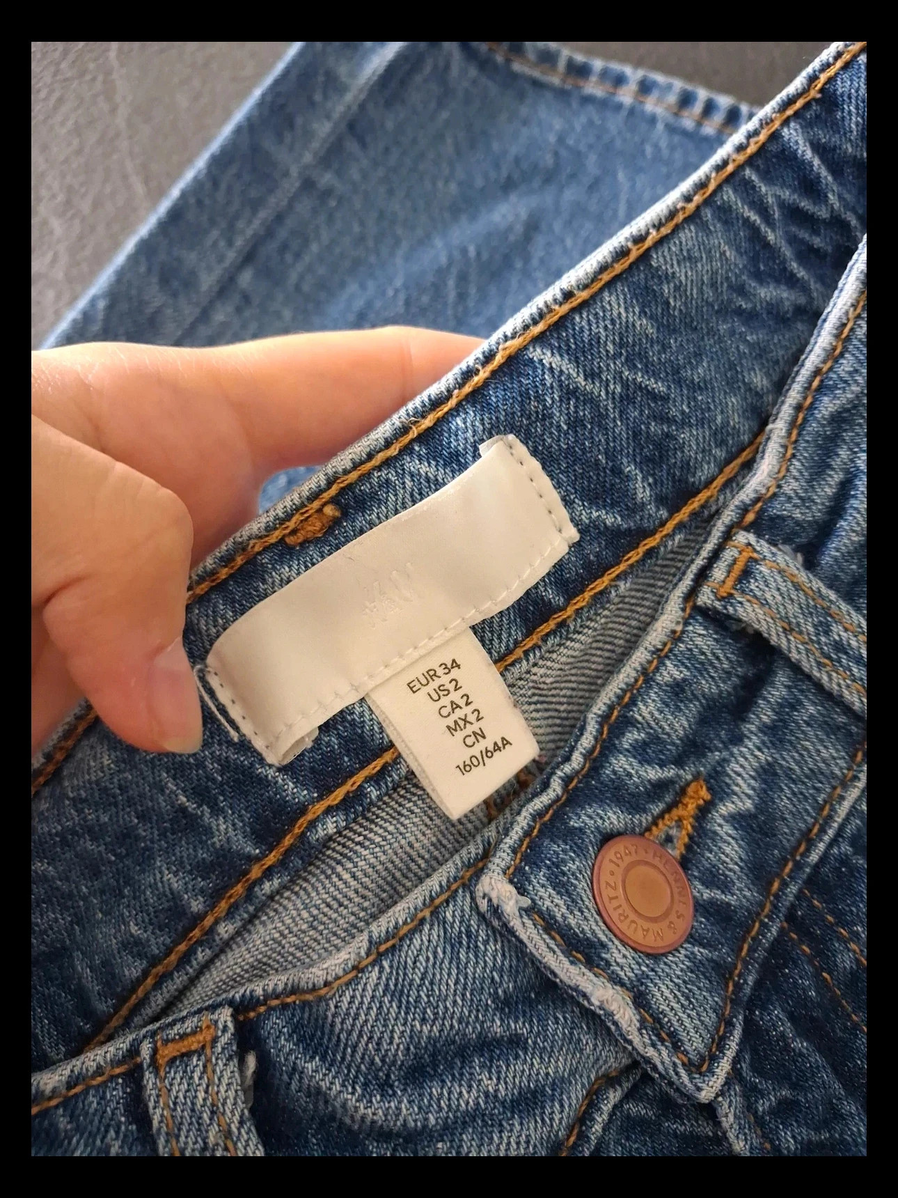Évasé Jean – H&M – taille XS / 34 / 6 2
