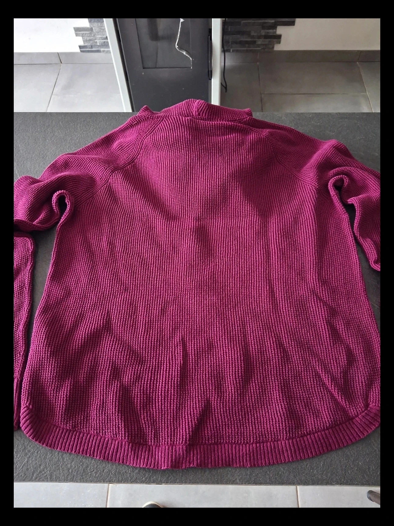 Pull Ralph lauren rose fuchsia femme a capuche. Maille épaisse. Taille M – Ralph Lauren – taille M / 38 / 10 4