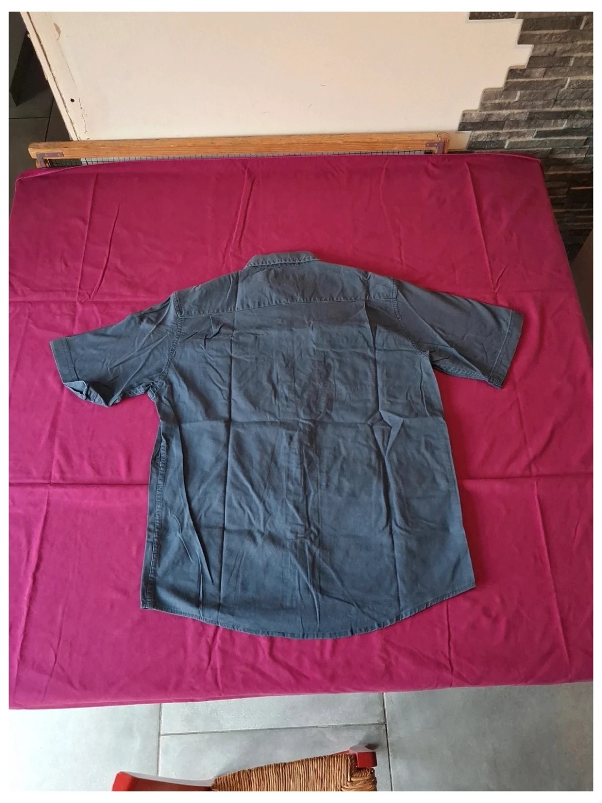 Manche courte chemise homme – Wrangler – taille M 3